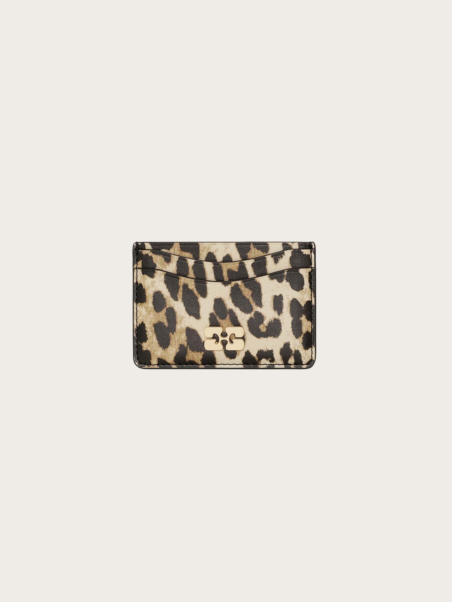 Ganni Card Holder Print - Leopard