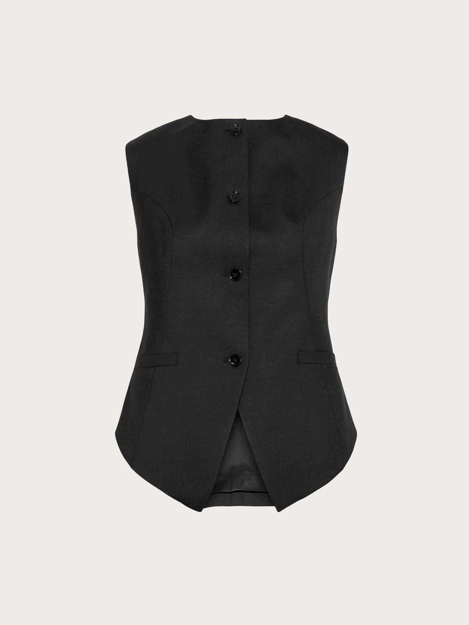 Viola Vest - Black