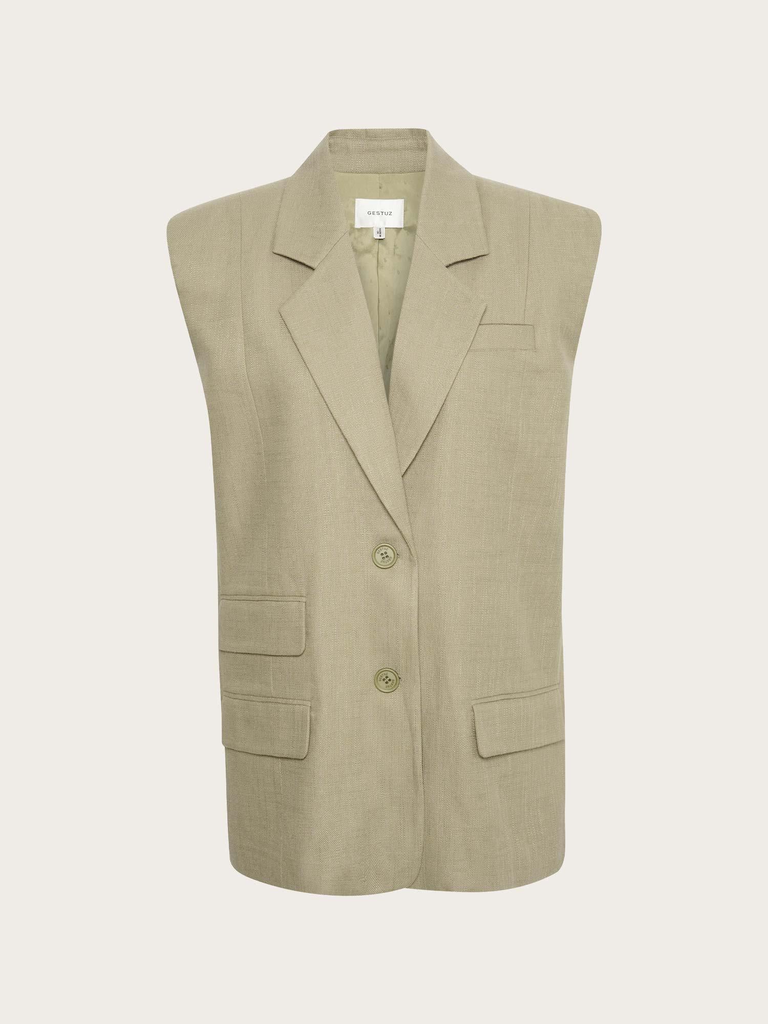 Birly OZ Linen Waistcoat - Mermaid