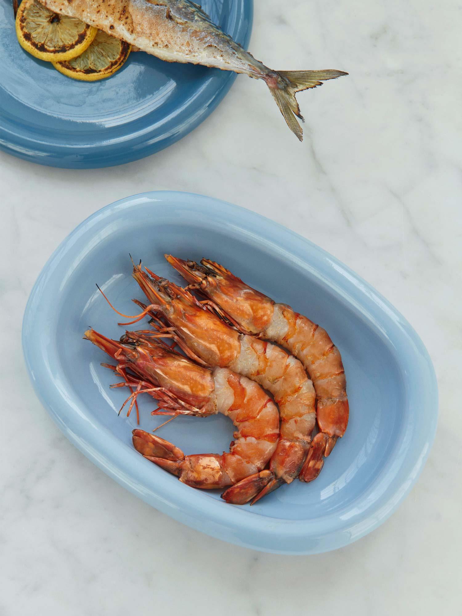 Barro Oval Dish Small - Light Blue