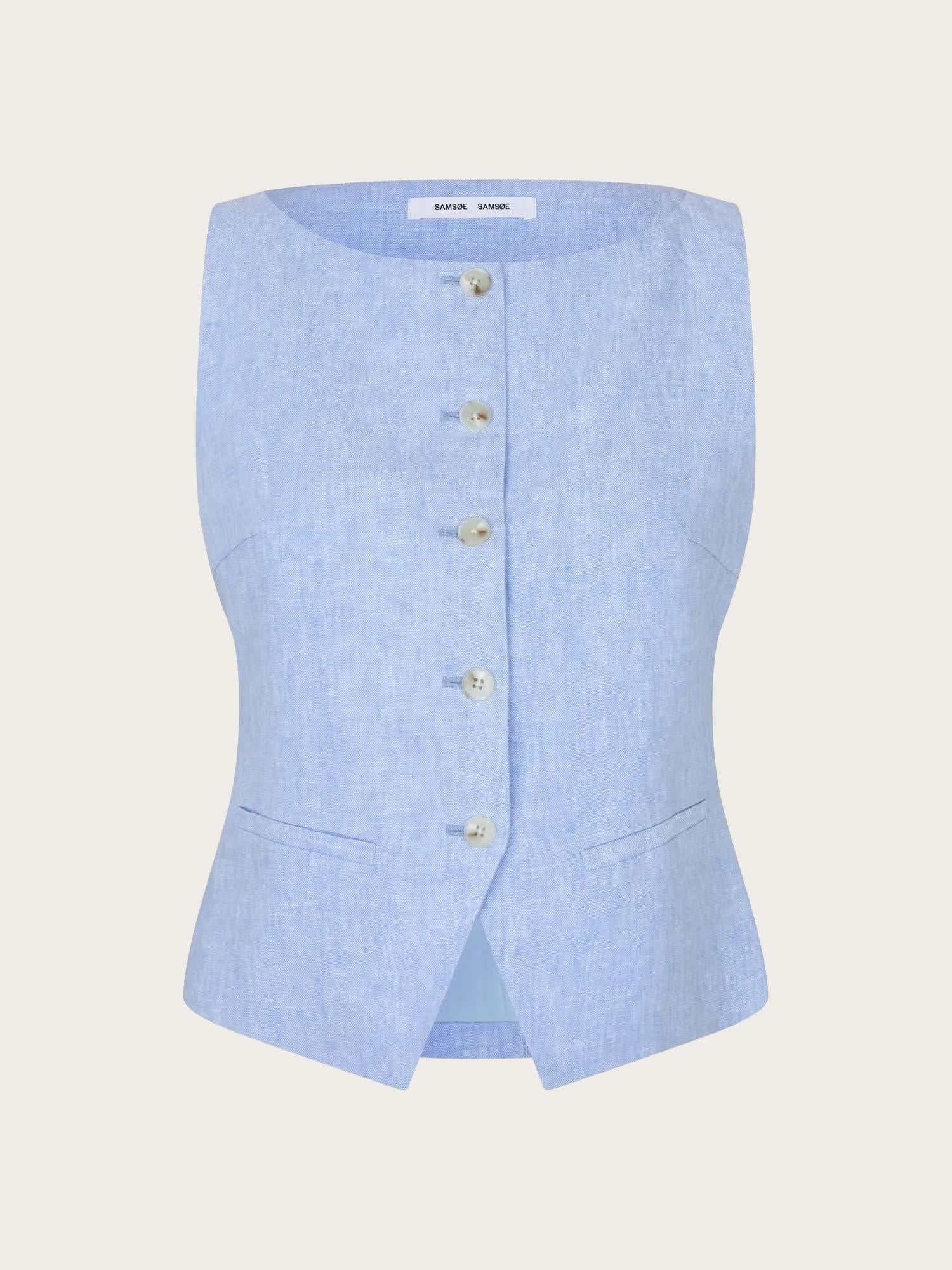 Saloves vest - Bel Air Blue Melange