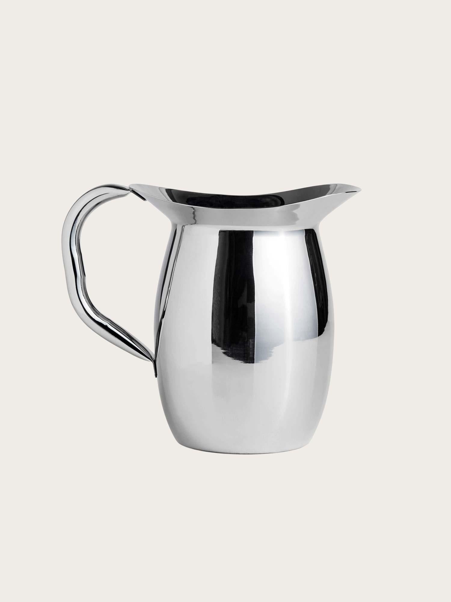 Indian Steel Pitcher Large - Stainless Steel
