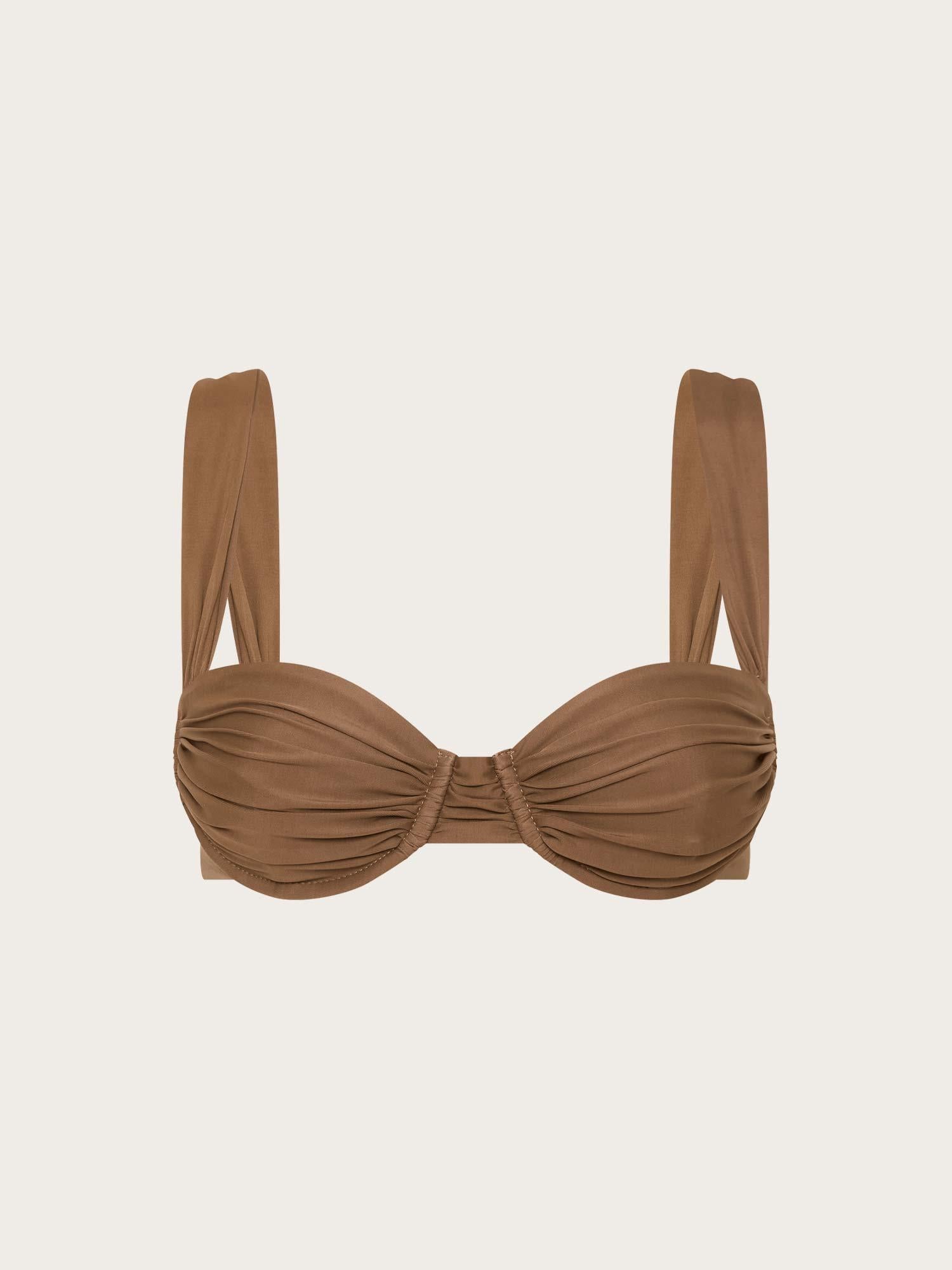 Sol Bikini Top - Cocoa