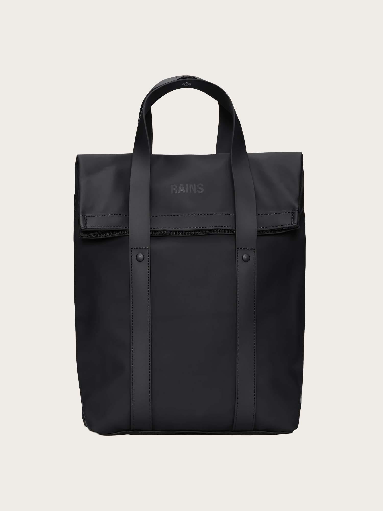 2 Way Tote Backpack Mini W3 - Black