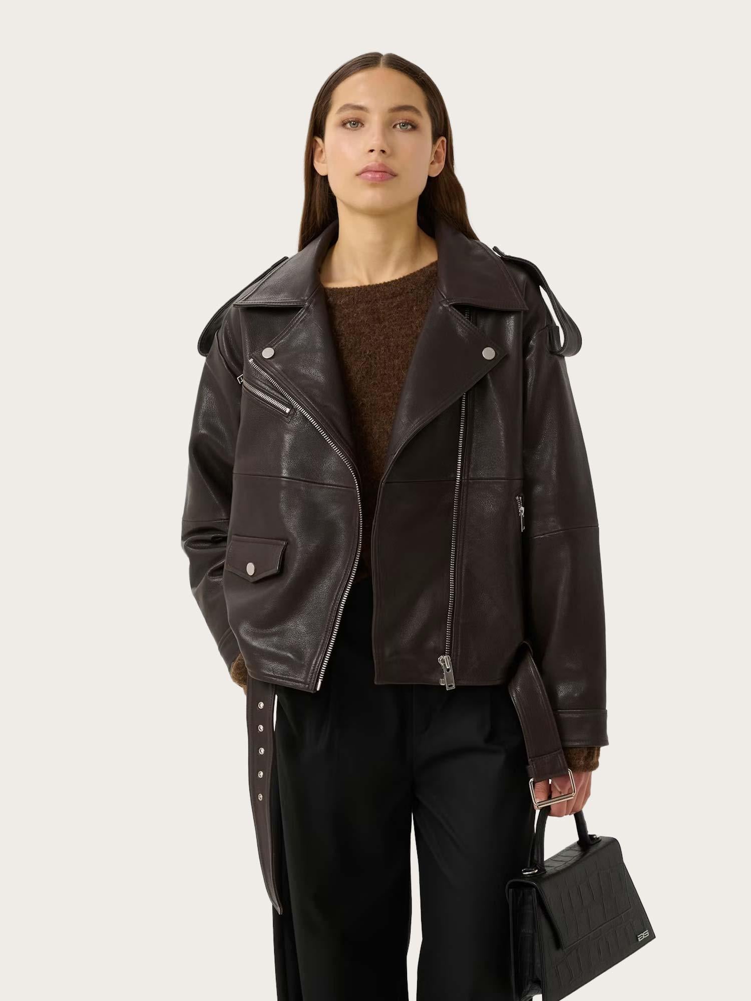 Vida OZ Jacket - Dark Brown