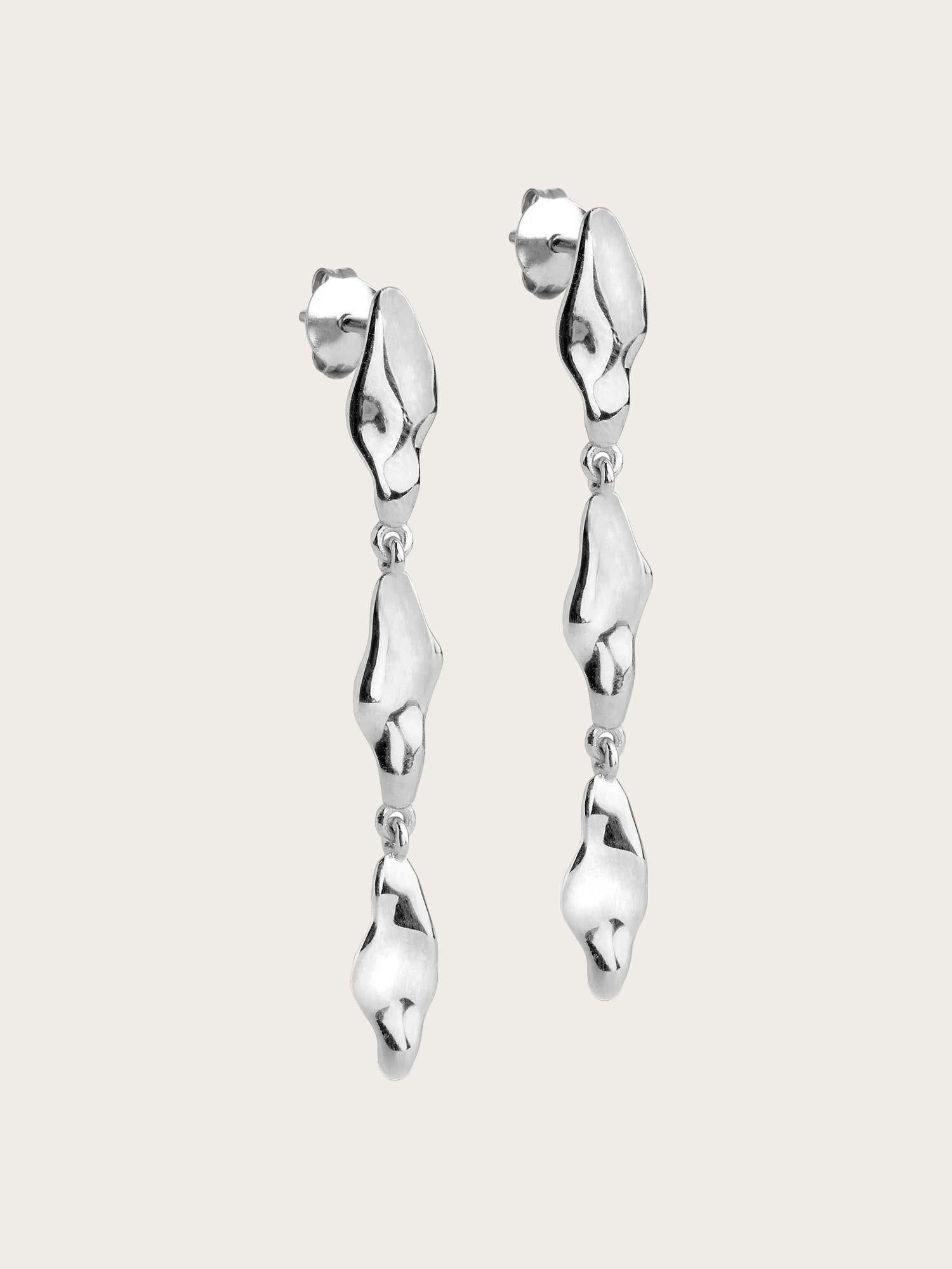 Earrings India Medium - Silver