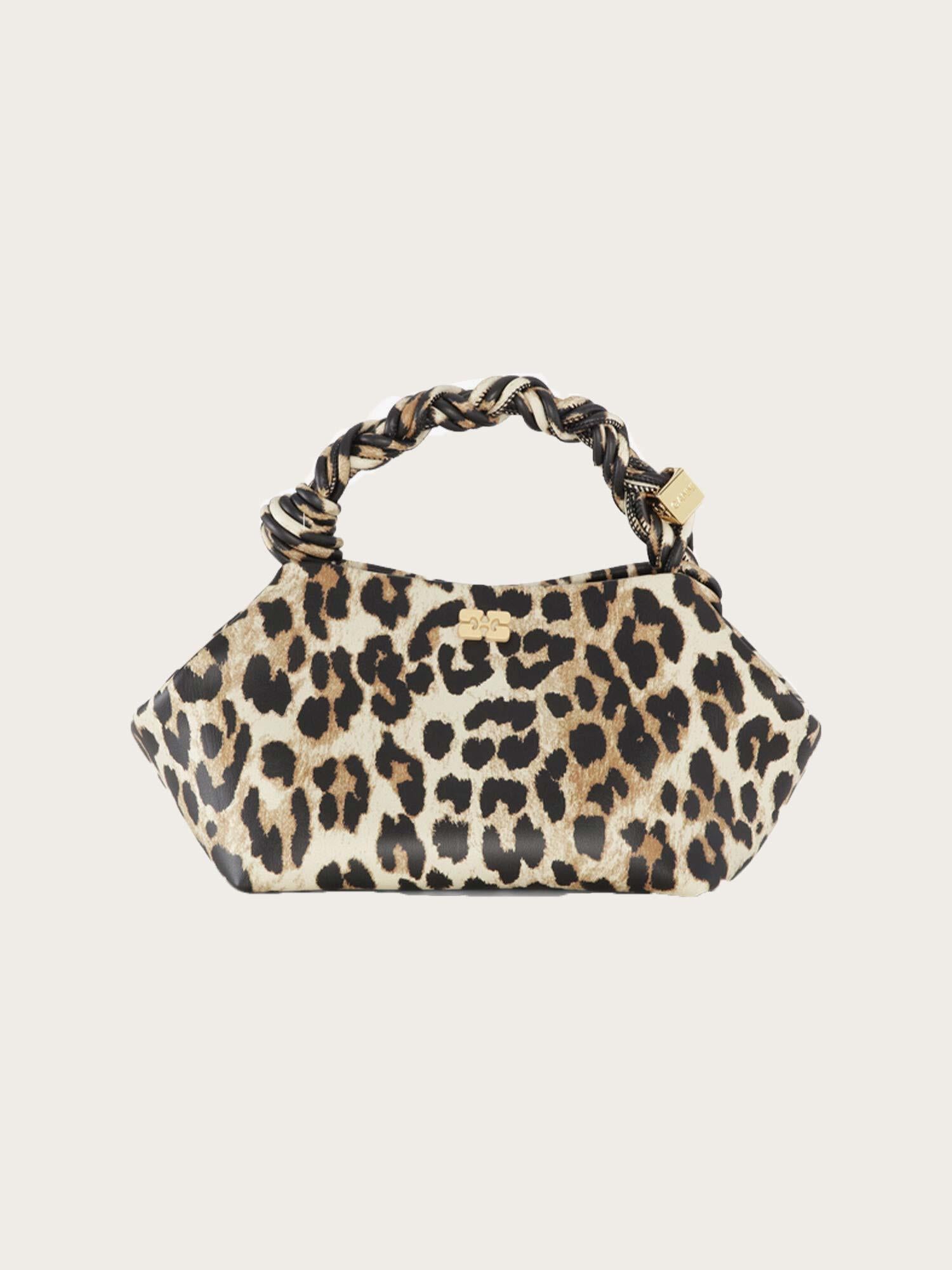 A6494 Ganni Bou Bag Small Print - Leopard