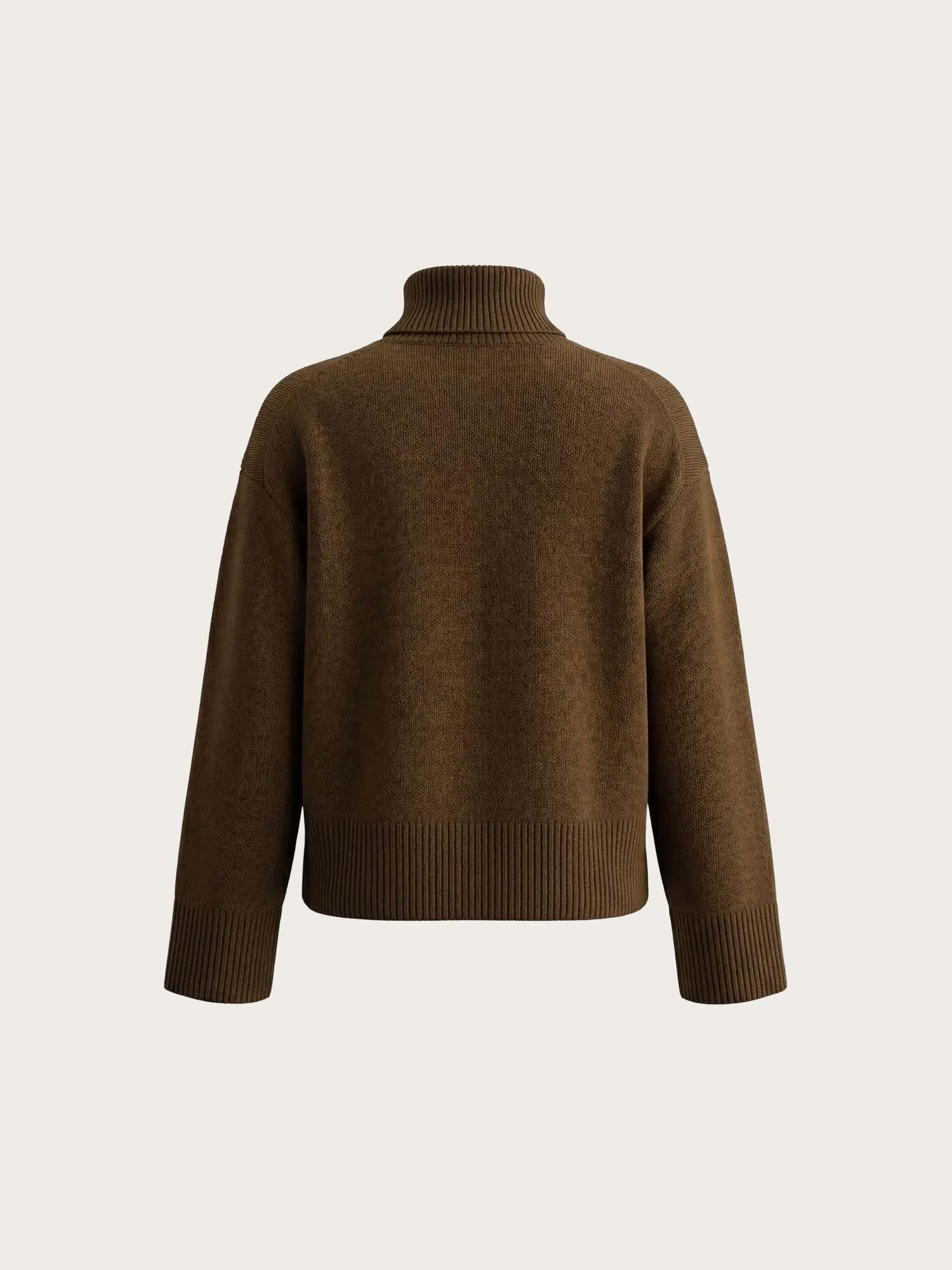 Enelise LS Knit - Dark Olive