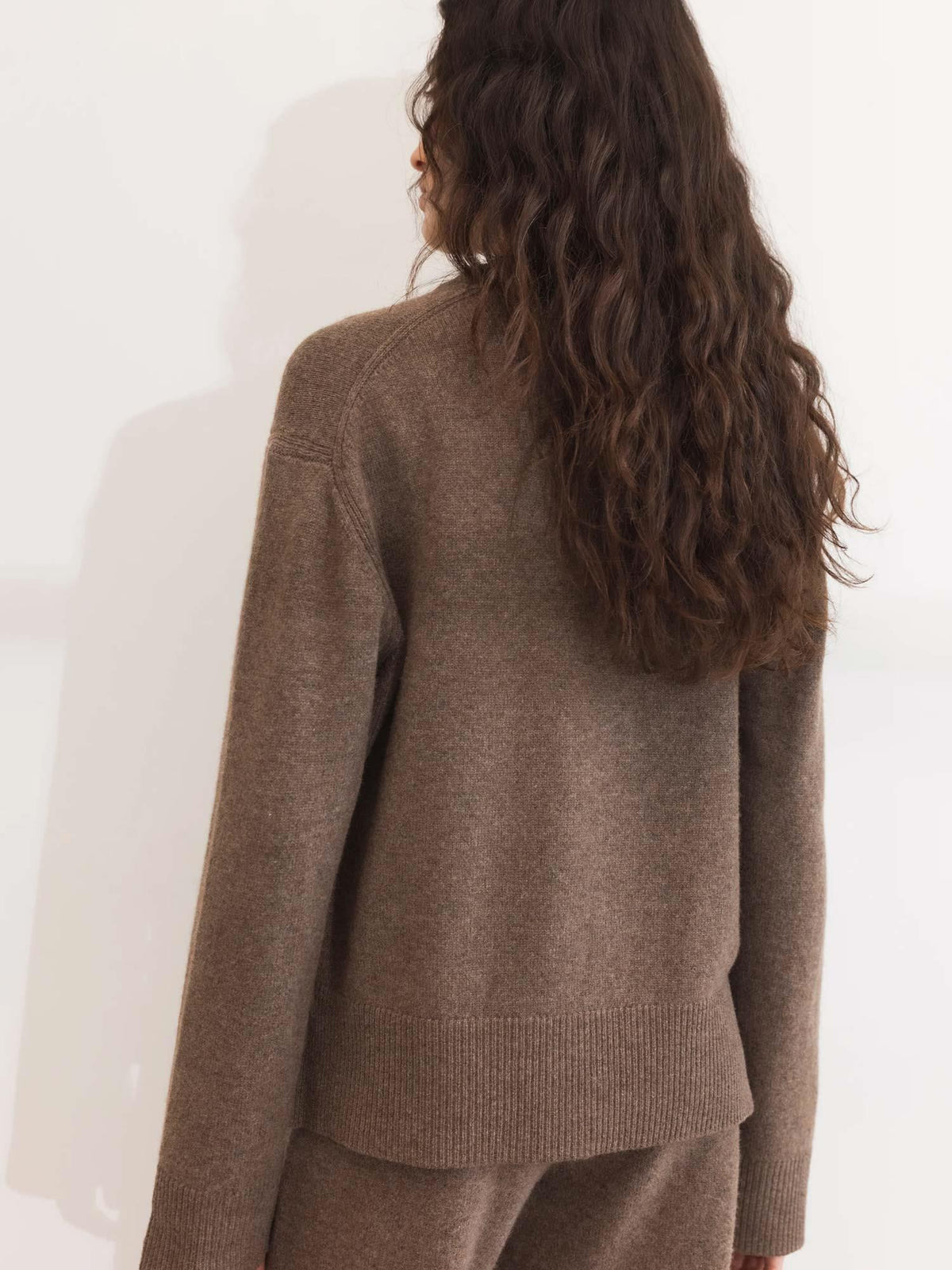Shirley Knit - Dark Taupe Melange