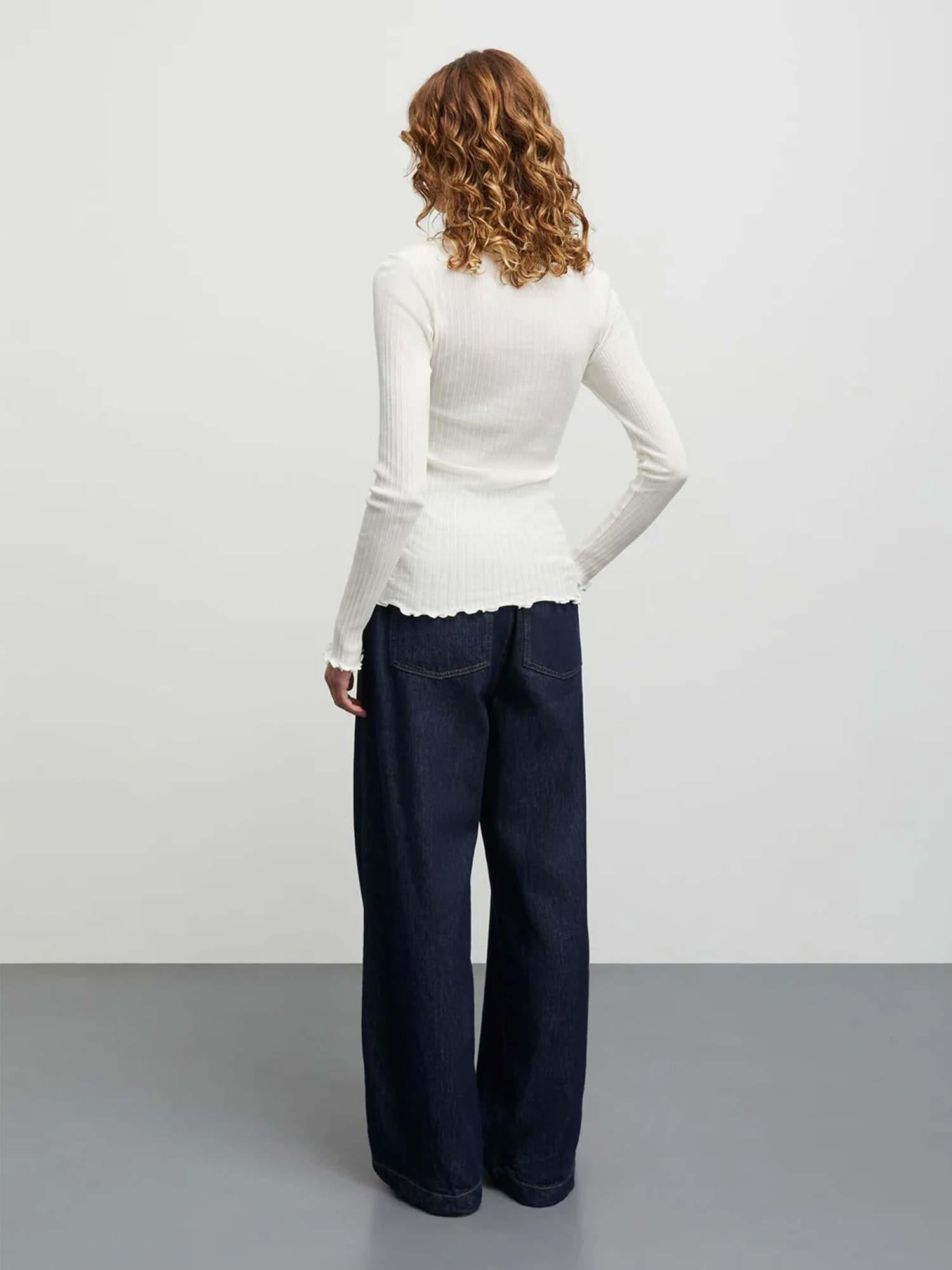 Cosy Denim Sotem Pants - Dark Indigo