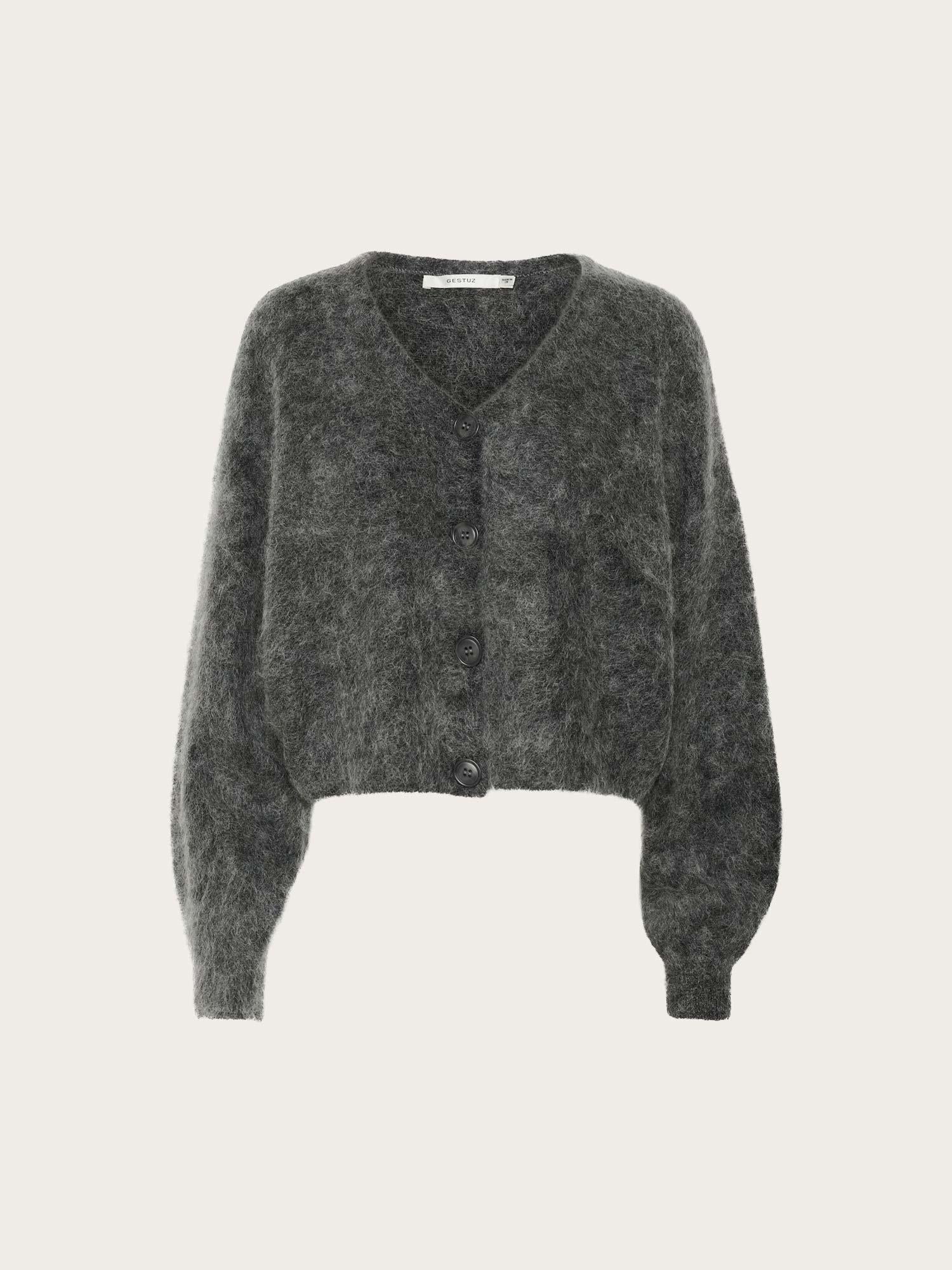 Debbie Cardigan - Charcoal Melange