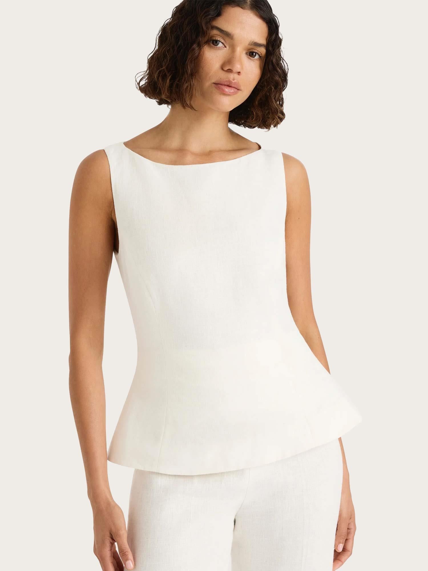 Ana Top - White