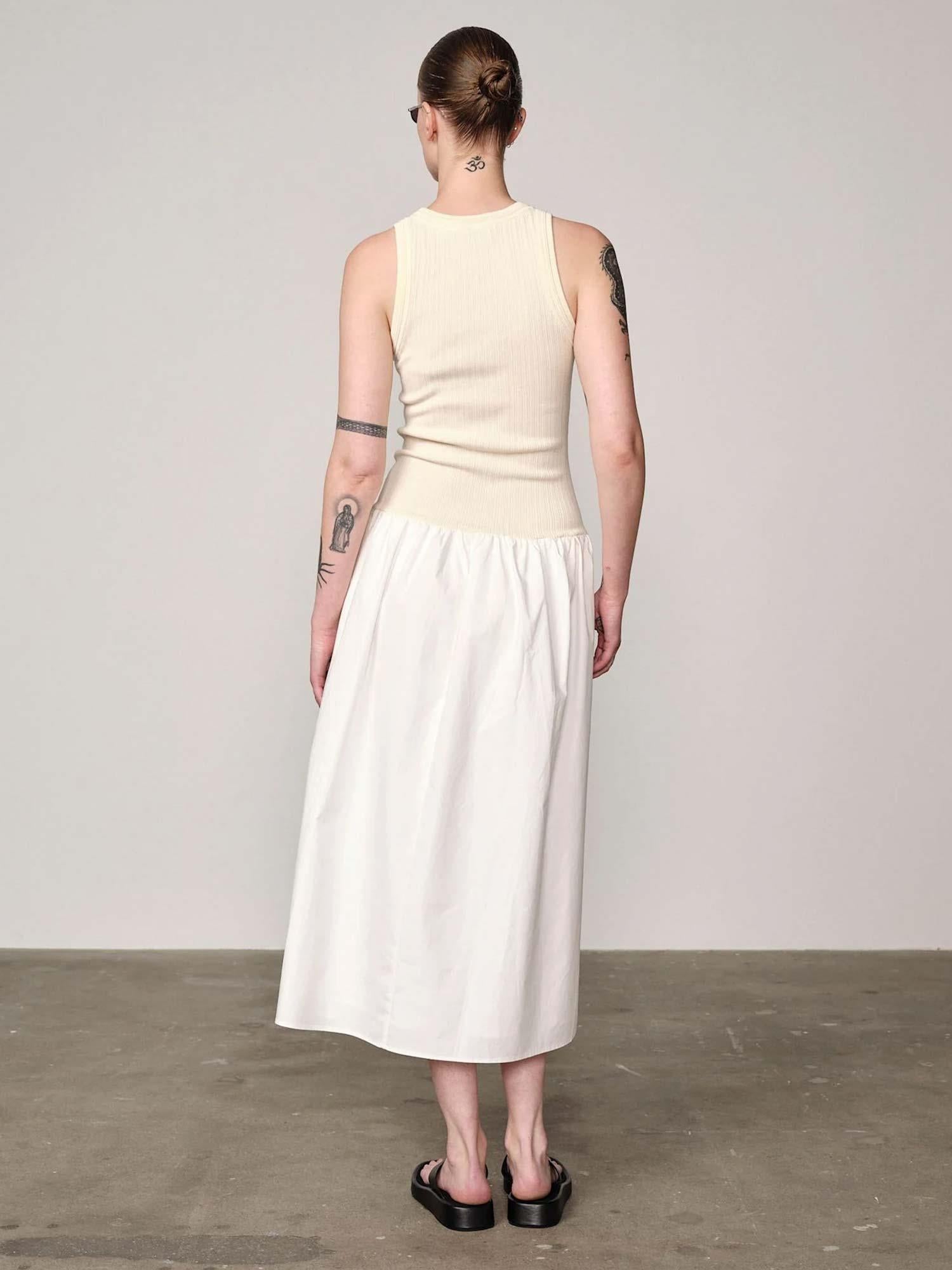 Watson Knit Dress - Off White