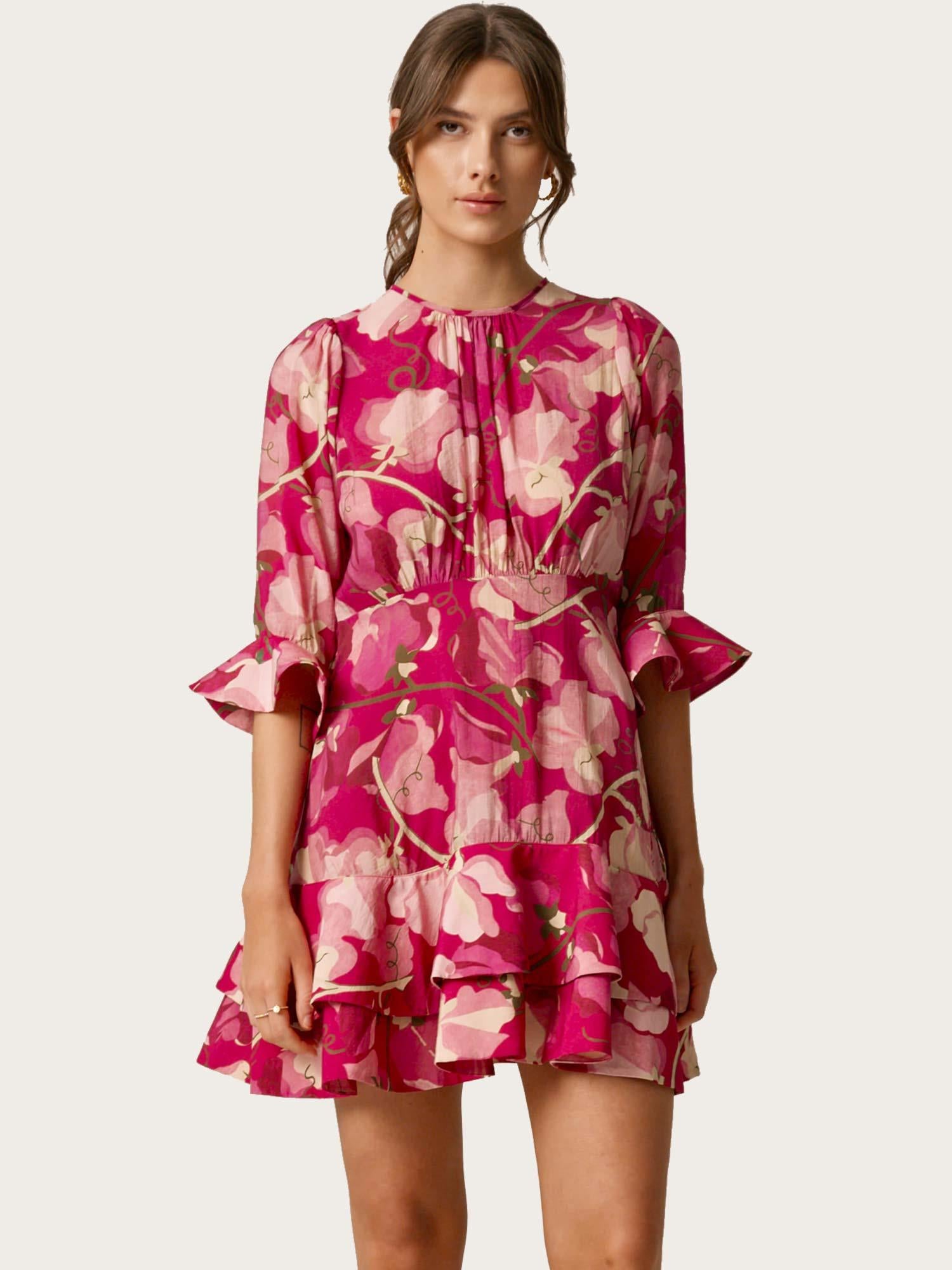 Viscose Mini Dress - Amour
