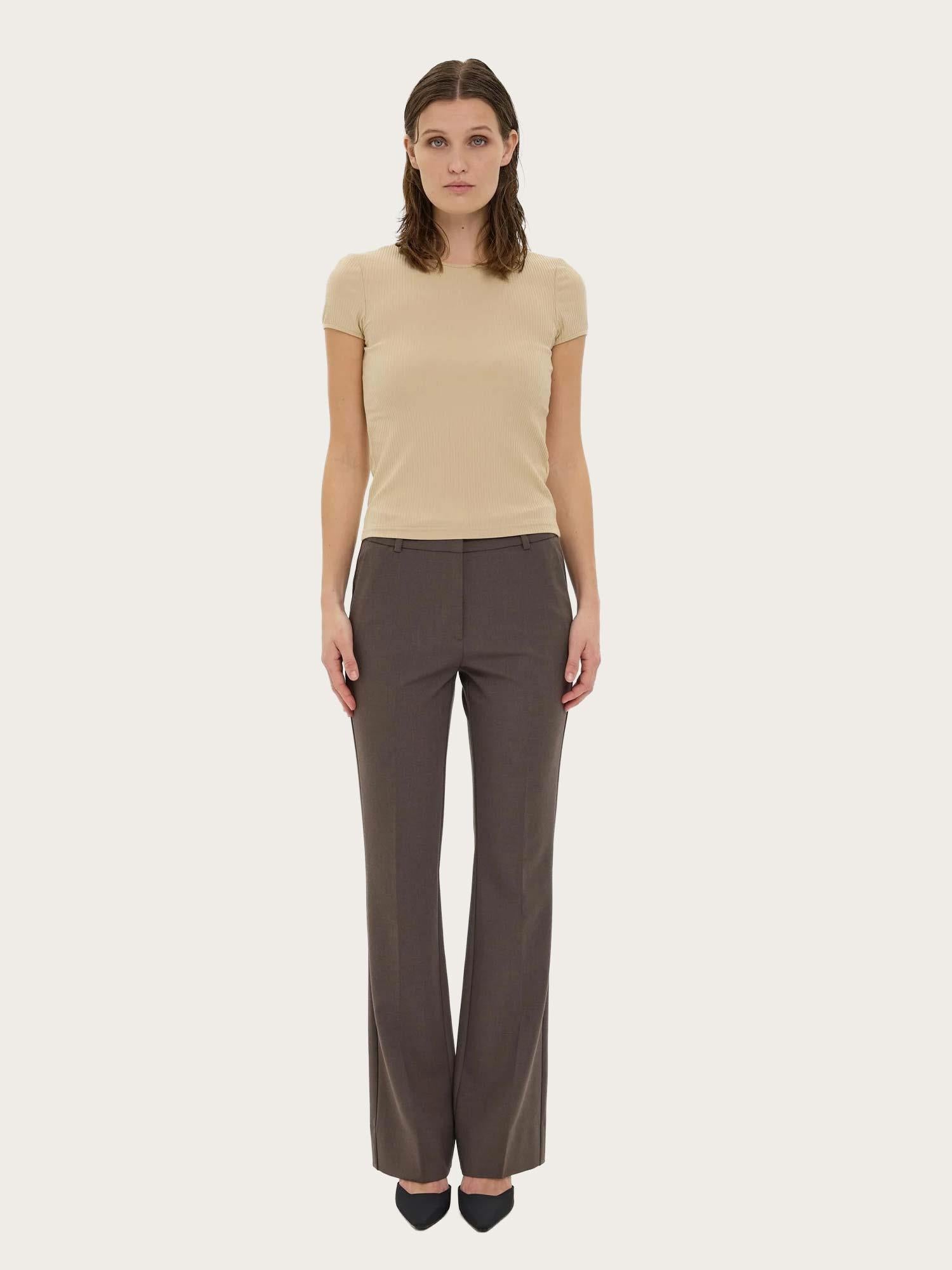 ClaraFV 826 Long - Mud Brown Melange