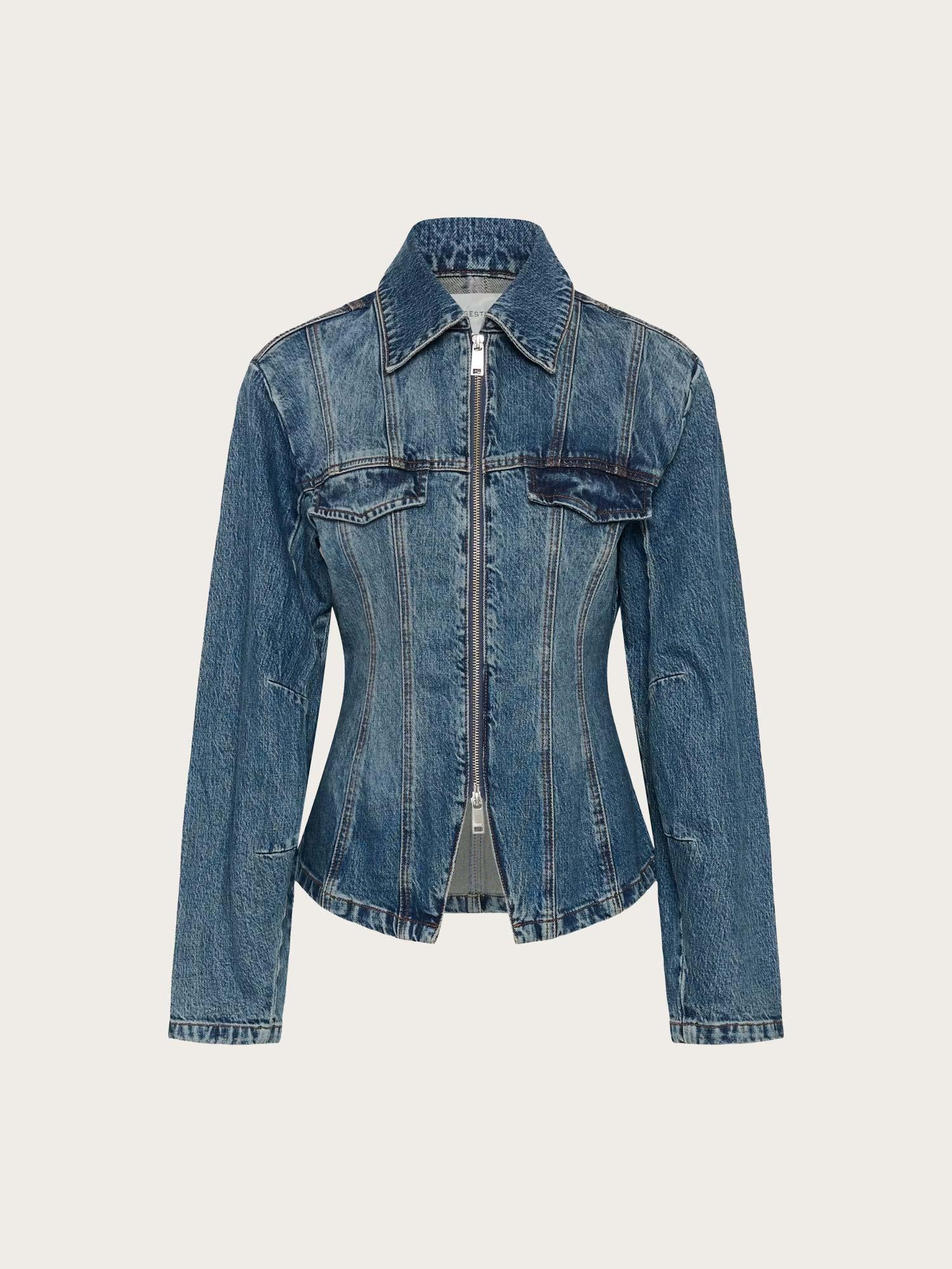 Melu Jacket - Classic Mid Blue