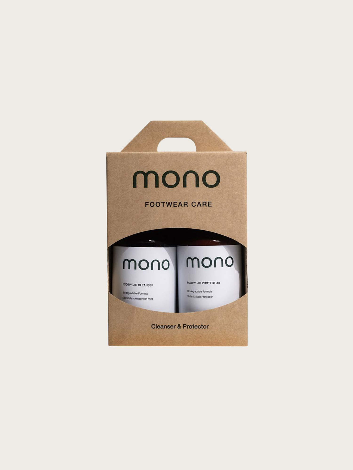 Mono Footwear Care - Cleanser & Protector