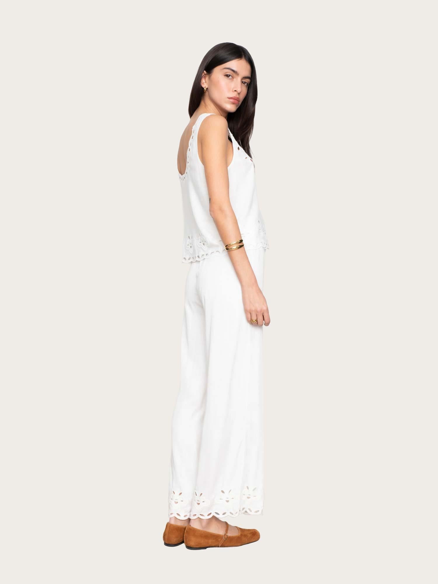 Everly Trouser - White