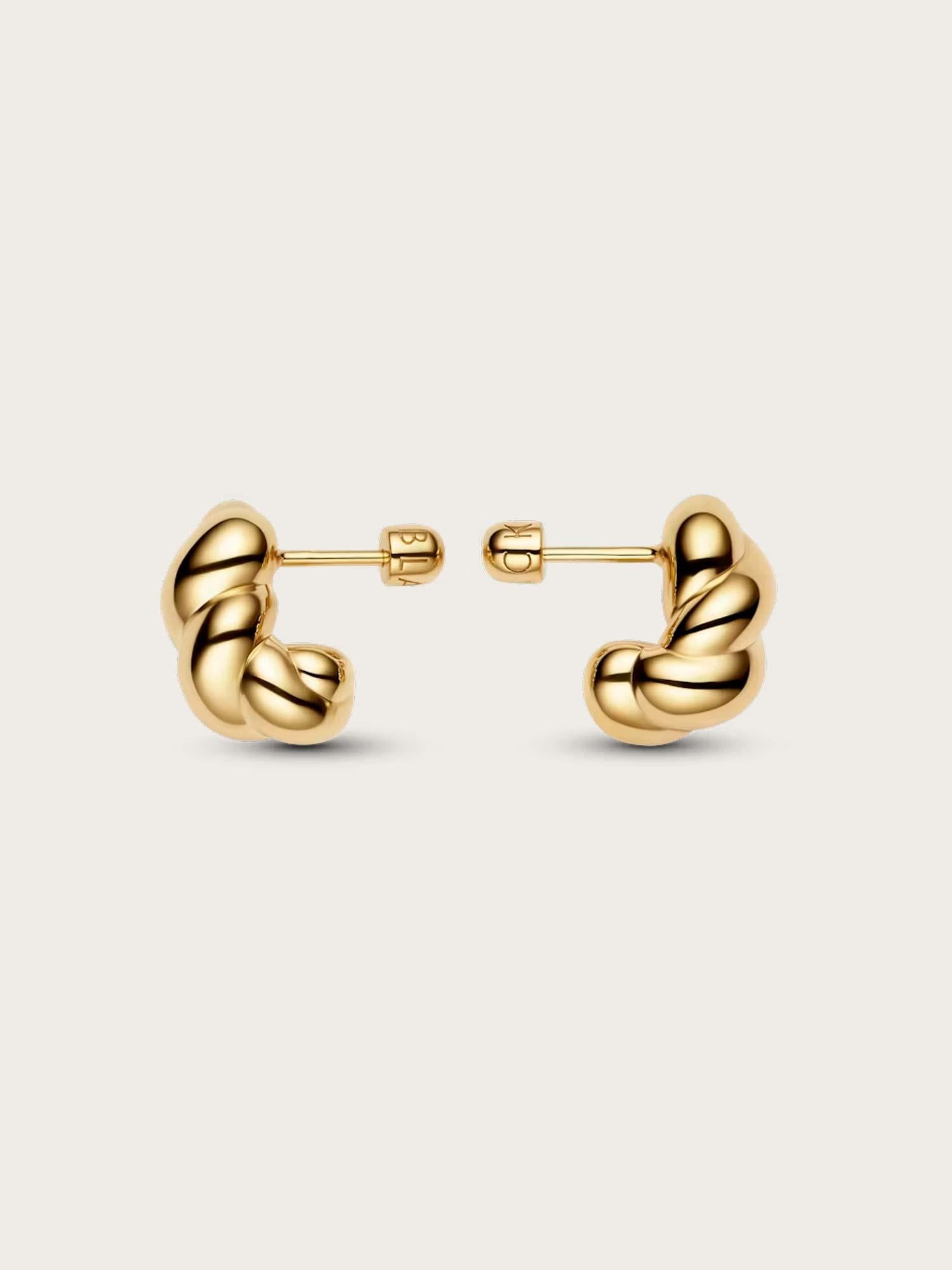 Robe Earring Small - Gold