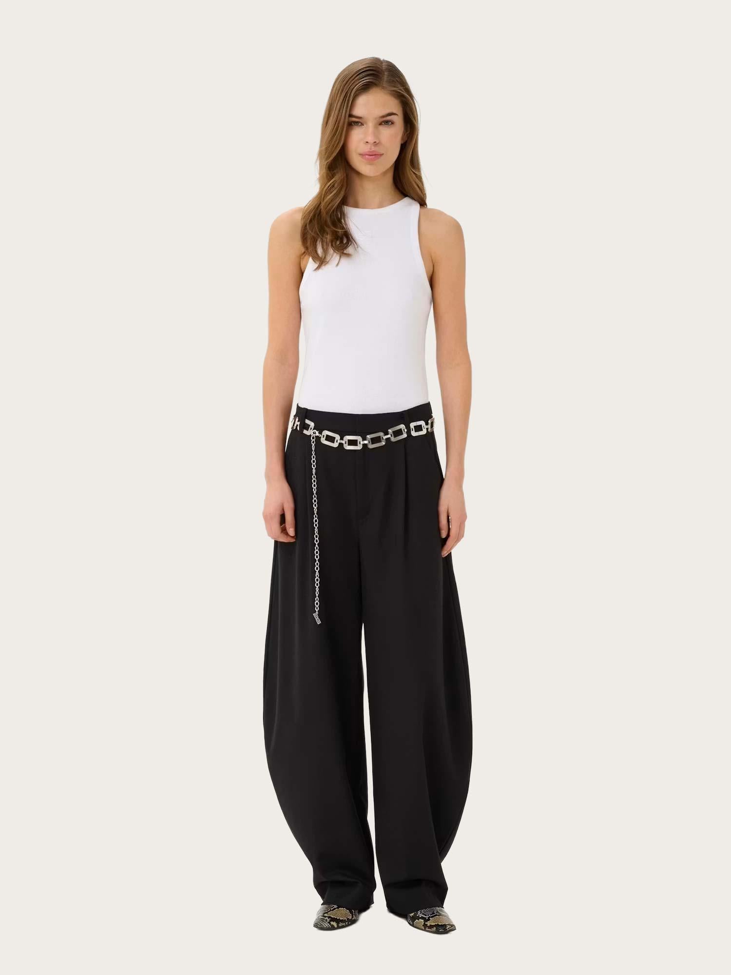 Callia MW Barrel Pants - Black