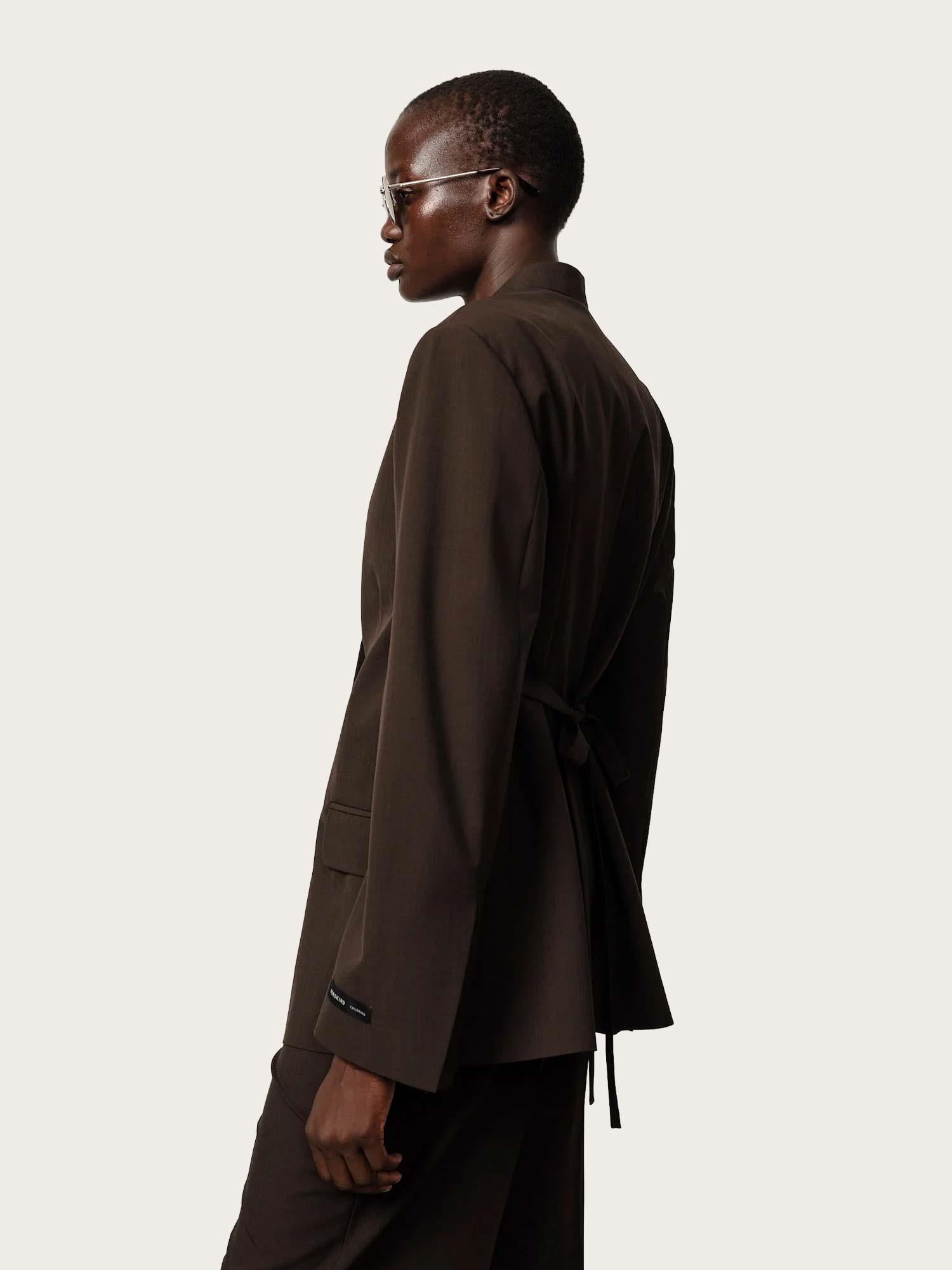 Clarissa Regular Fitted Blazer - Coffee Brown