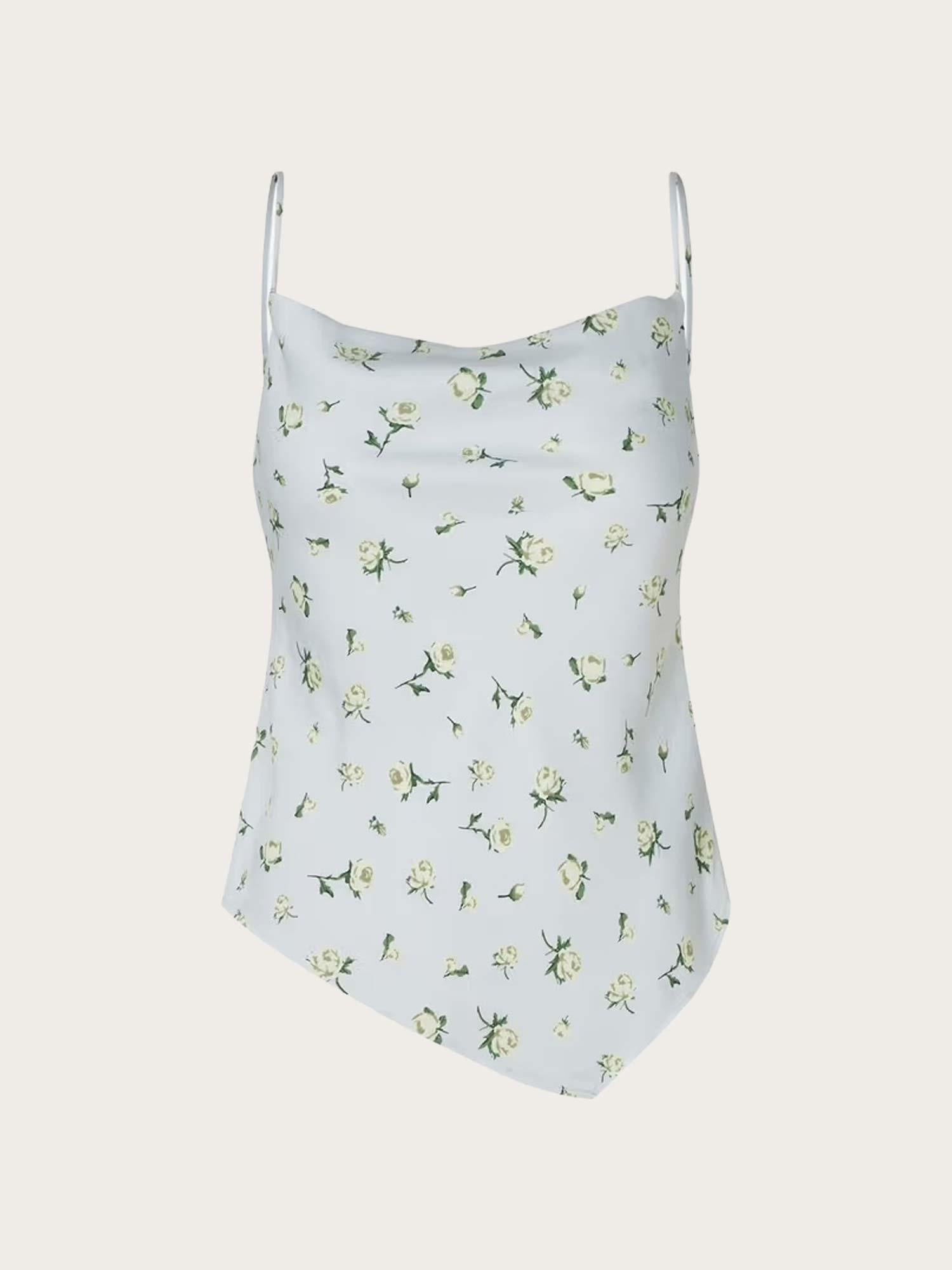 Enelena SL Singlet AOP - Meadow Roses