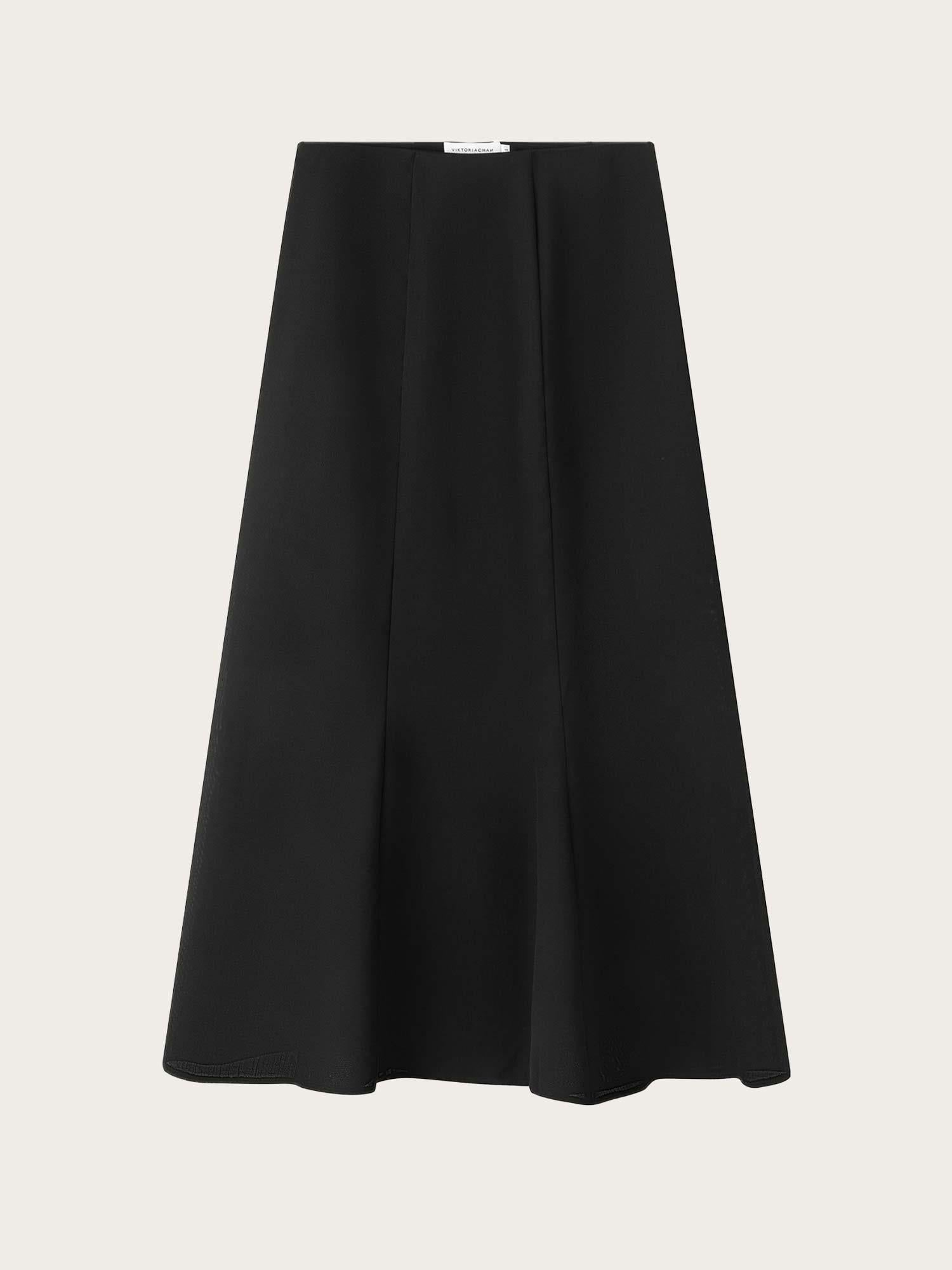 Lou Flared Skirt - Black