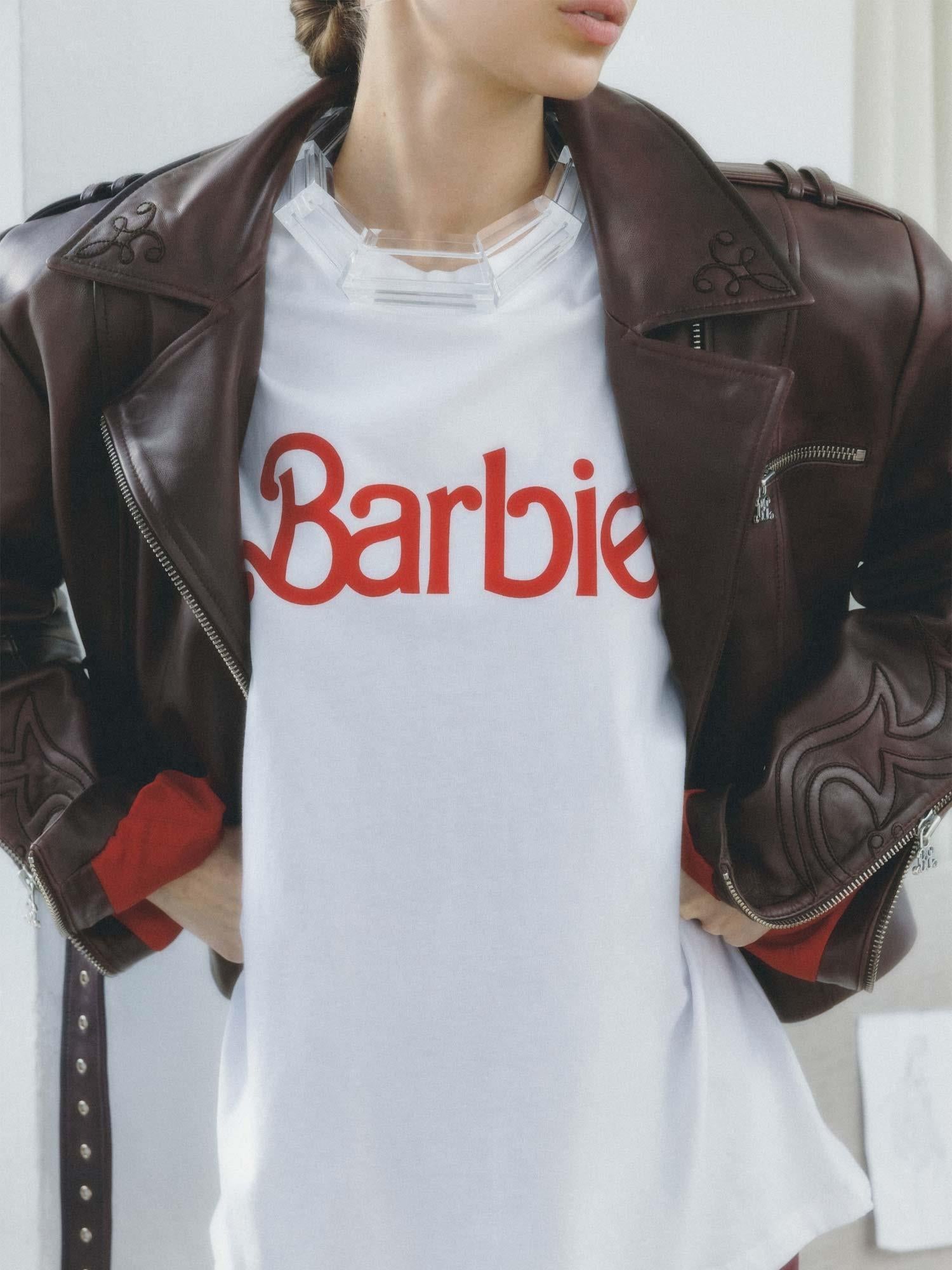 Barbie X Gestuz Kenna Tee - White