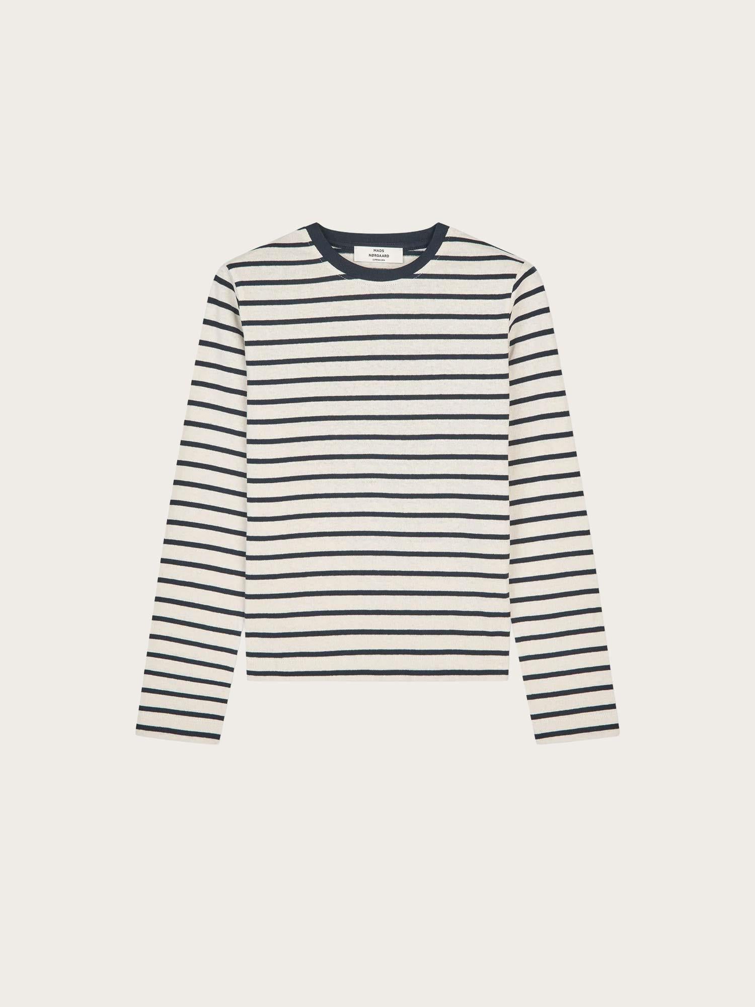 Pablo Maggie Tee LS - Vanilla Ice/Sky Captain