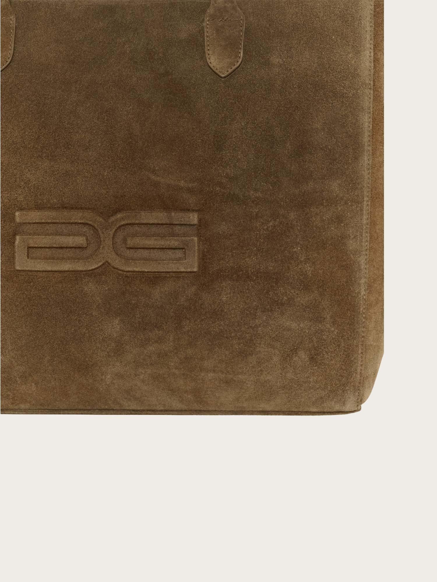 Beau Suede Totebag - Brown