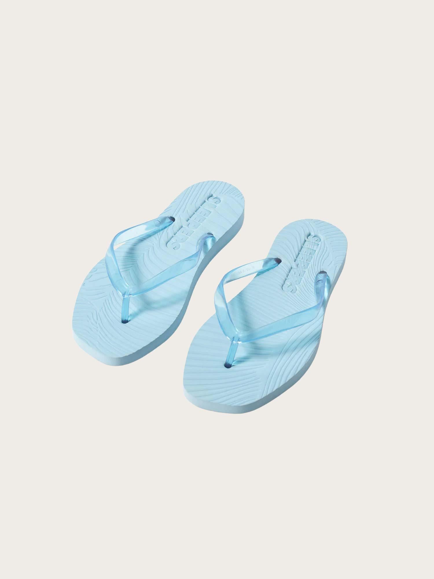 Tapered Platform - Transparent Blue