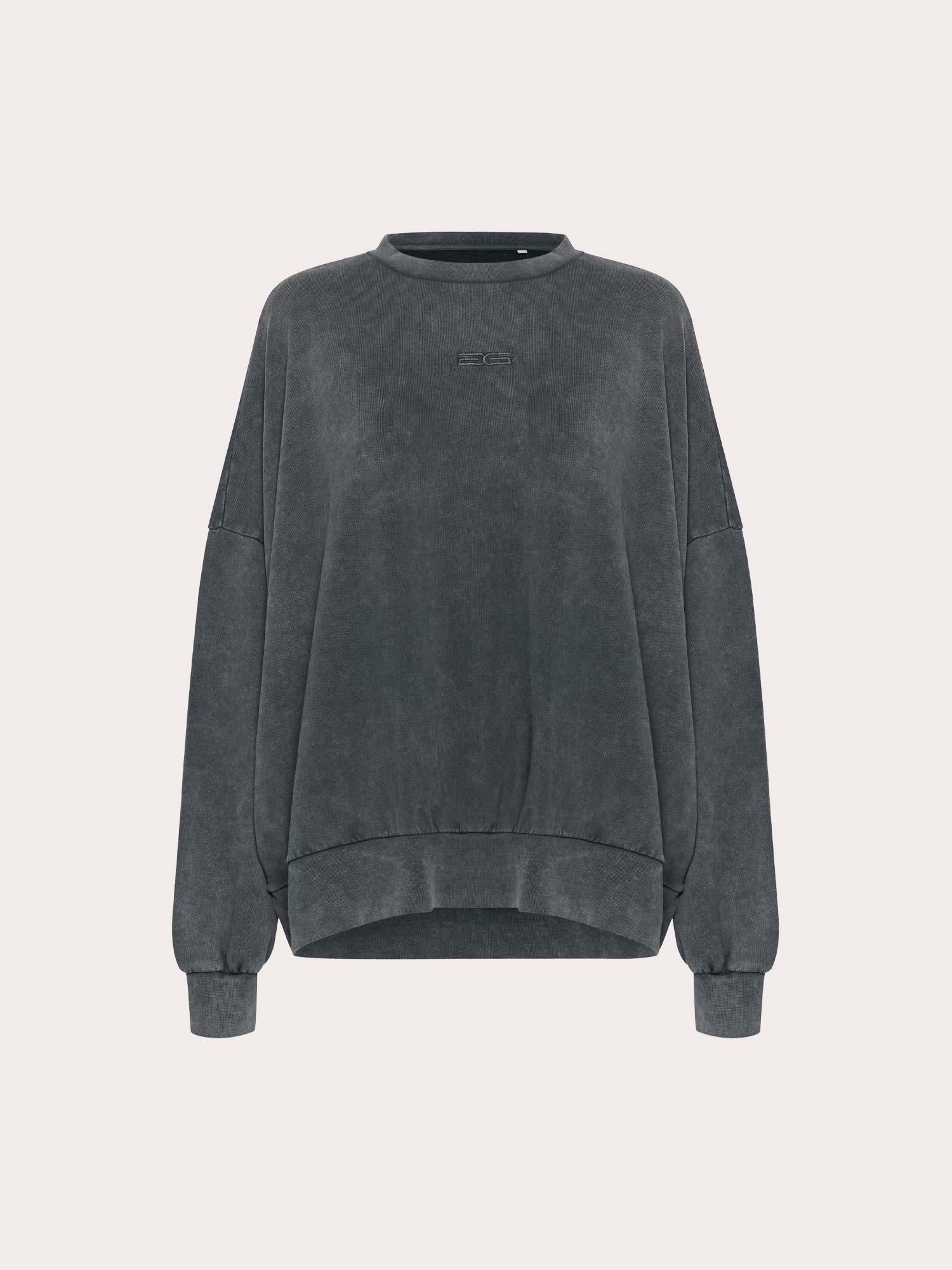 Malo Oz Sweatshirt - Black Washed