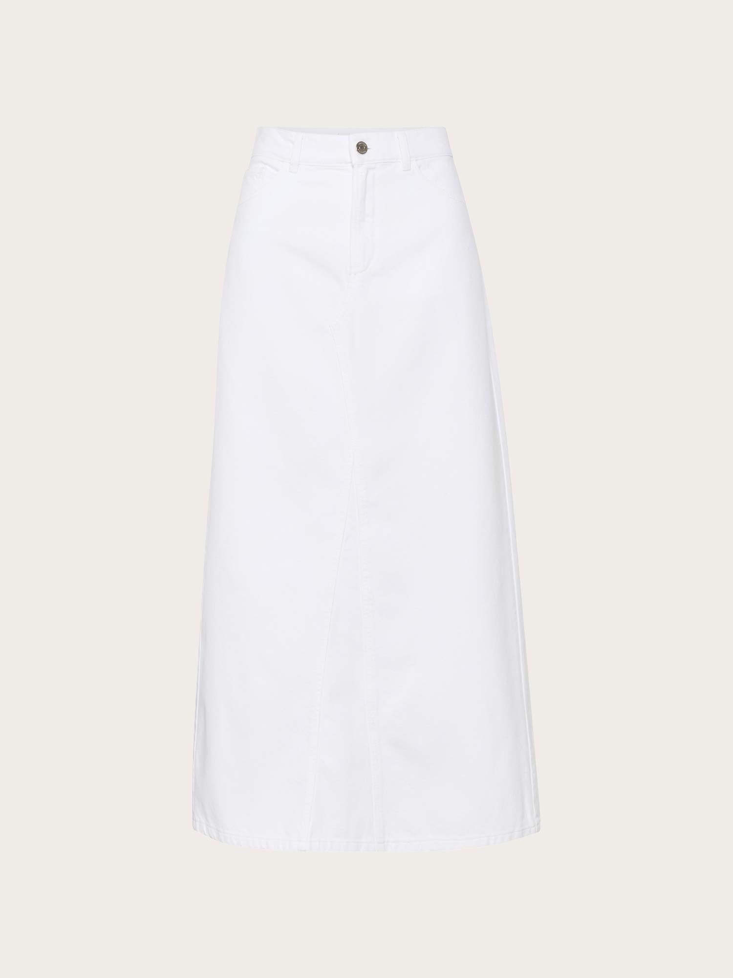 Mily hw Long Skirt - White Wash