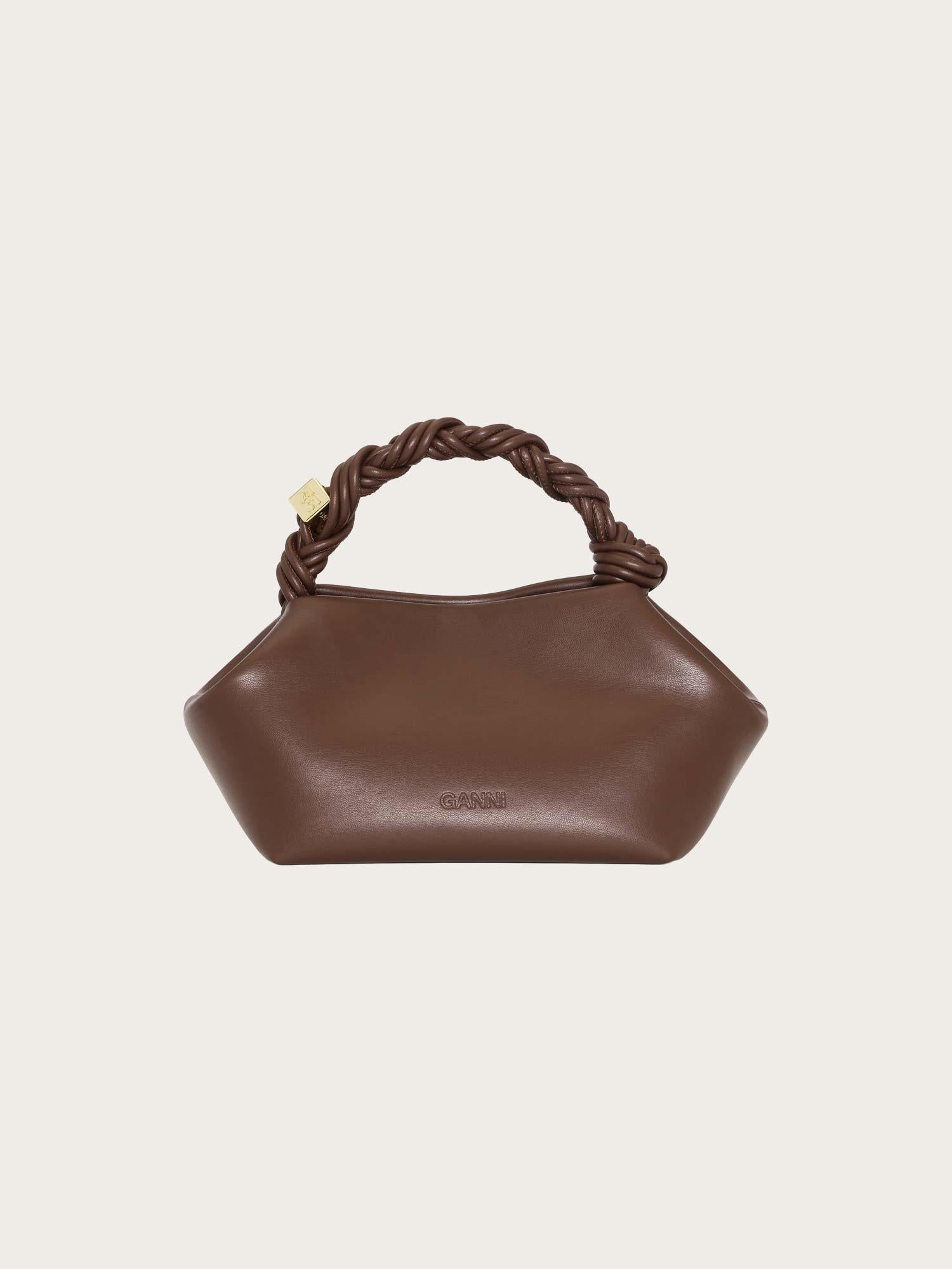 A5906 Ganni Bou Bag Small - Chocolate Fondant