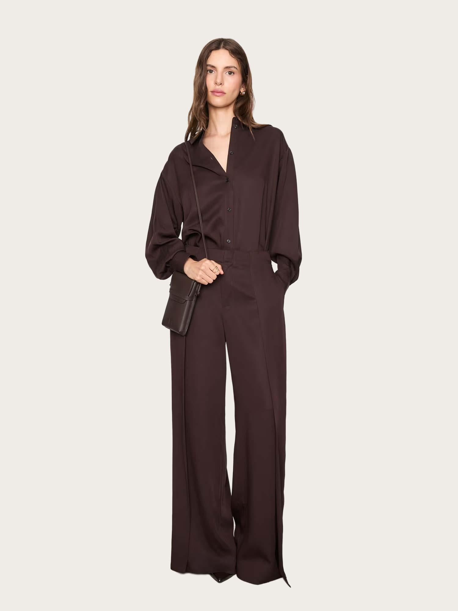 Iris Shirt - Dark Brown