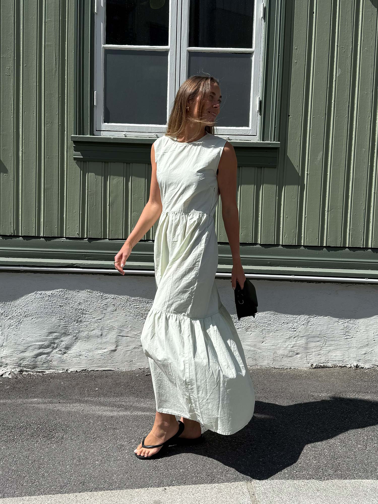 2ND Linda Dress - Green Tint