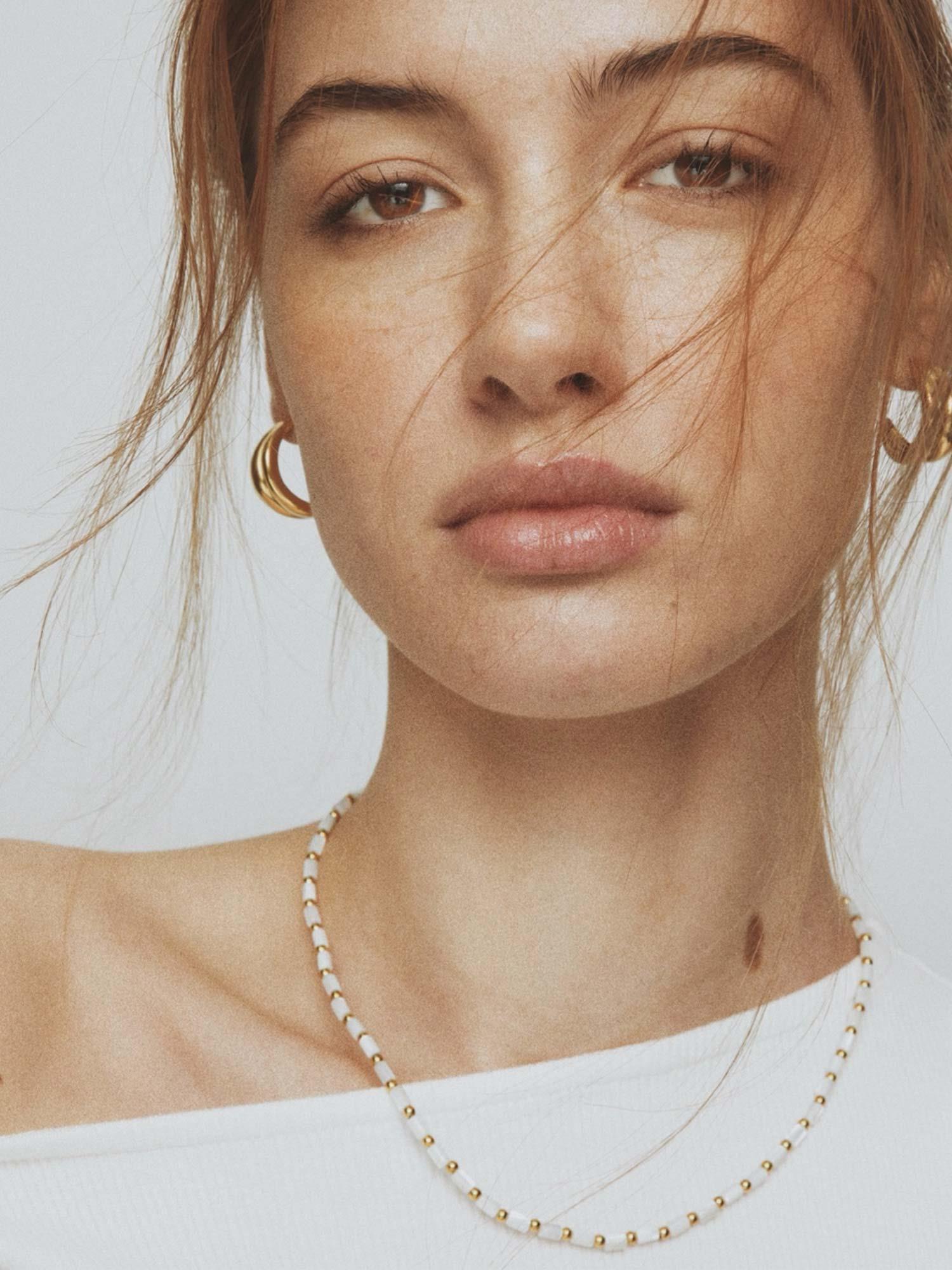 The White Shell Necklace - Off White