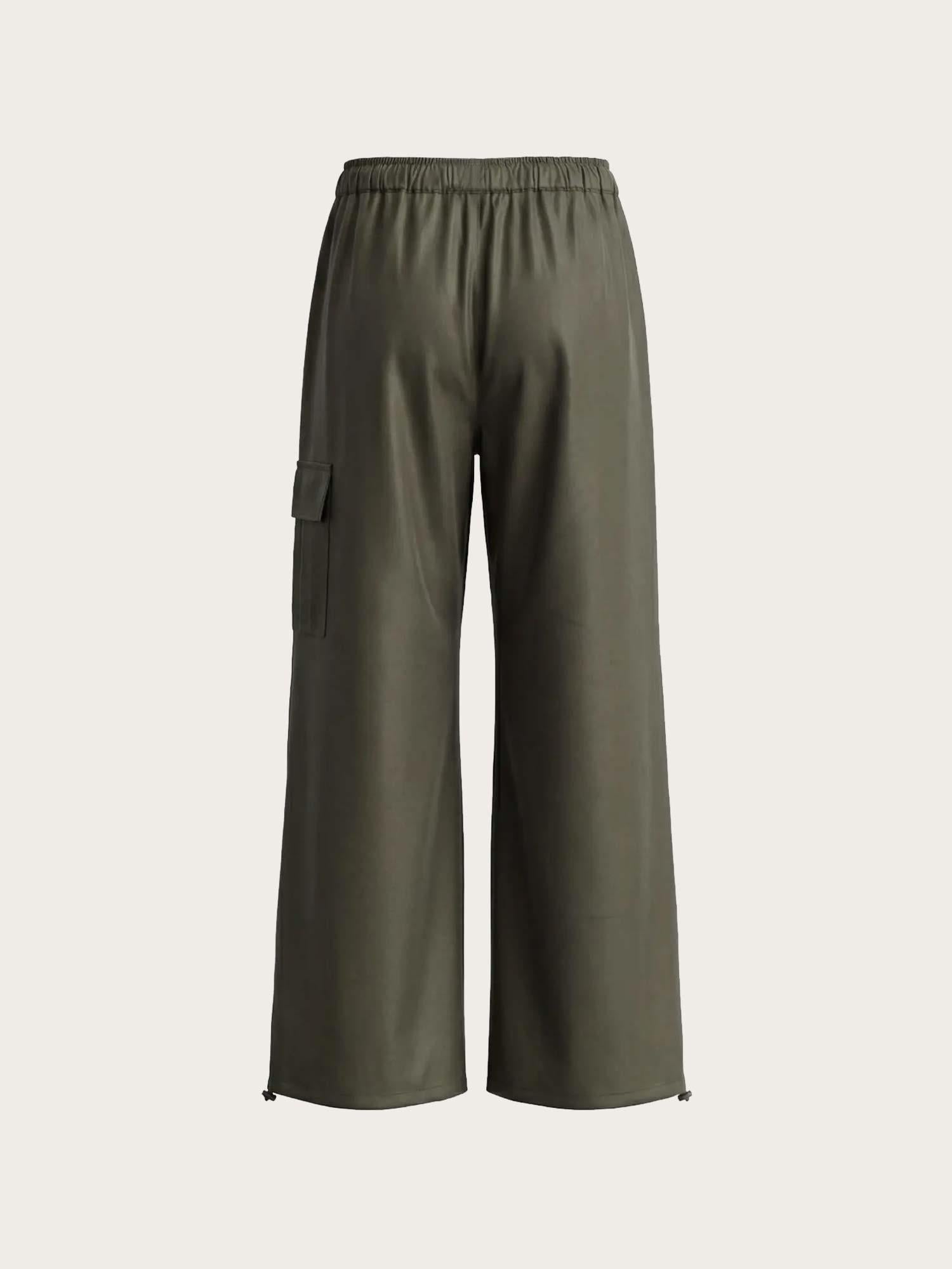 Enbel Pants - Washed Dark Olive