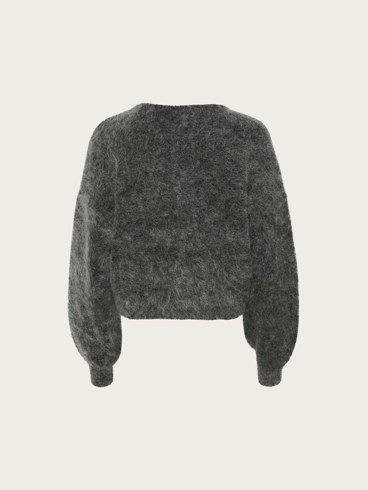 Debbie Cardigan - Charcoal Melange