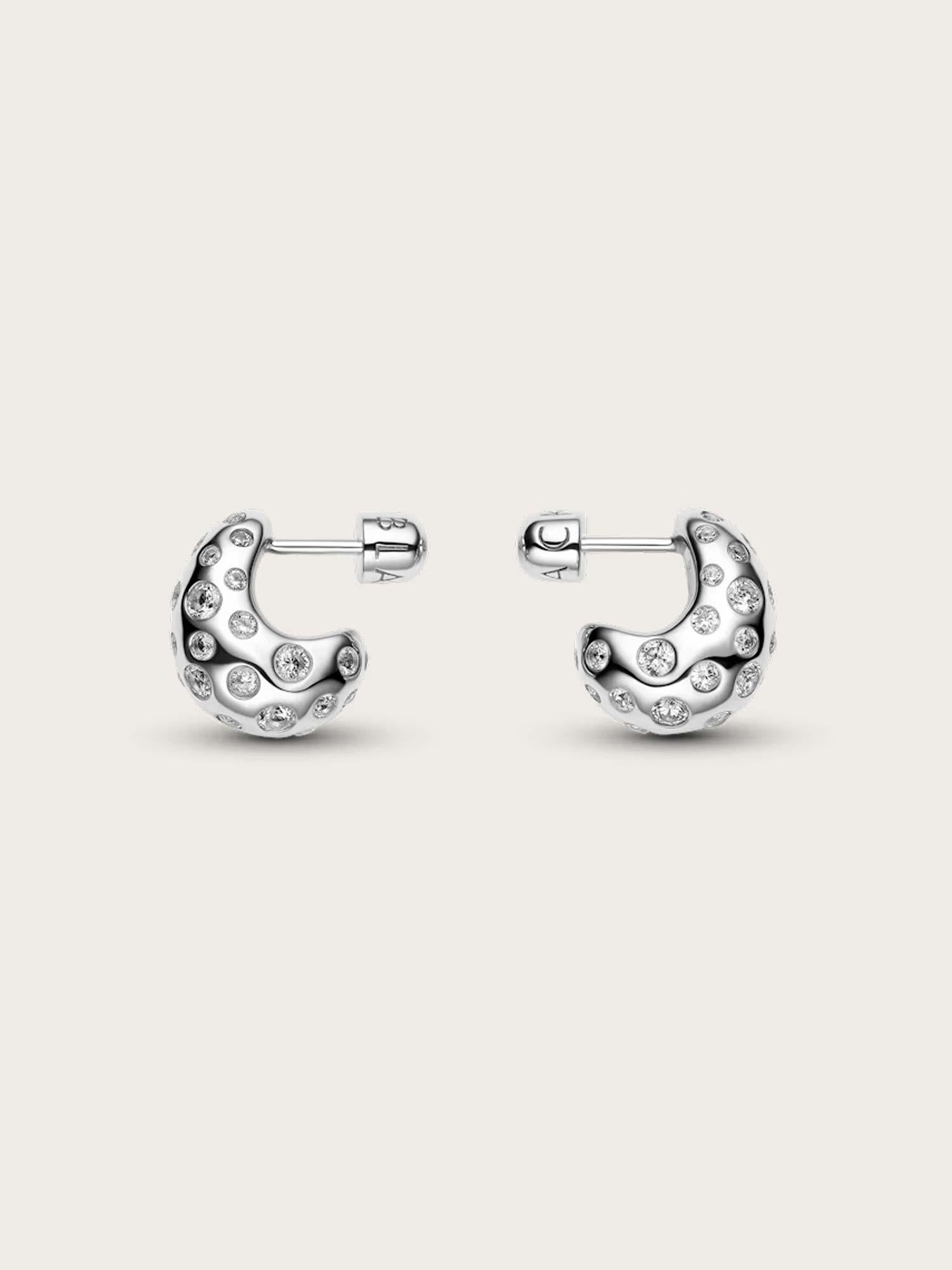 Tryvann Popcorn Earring - Silver