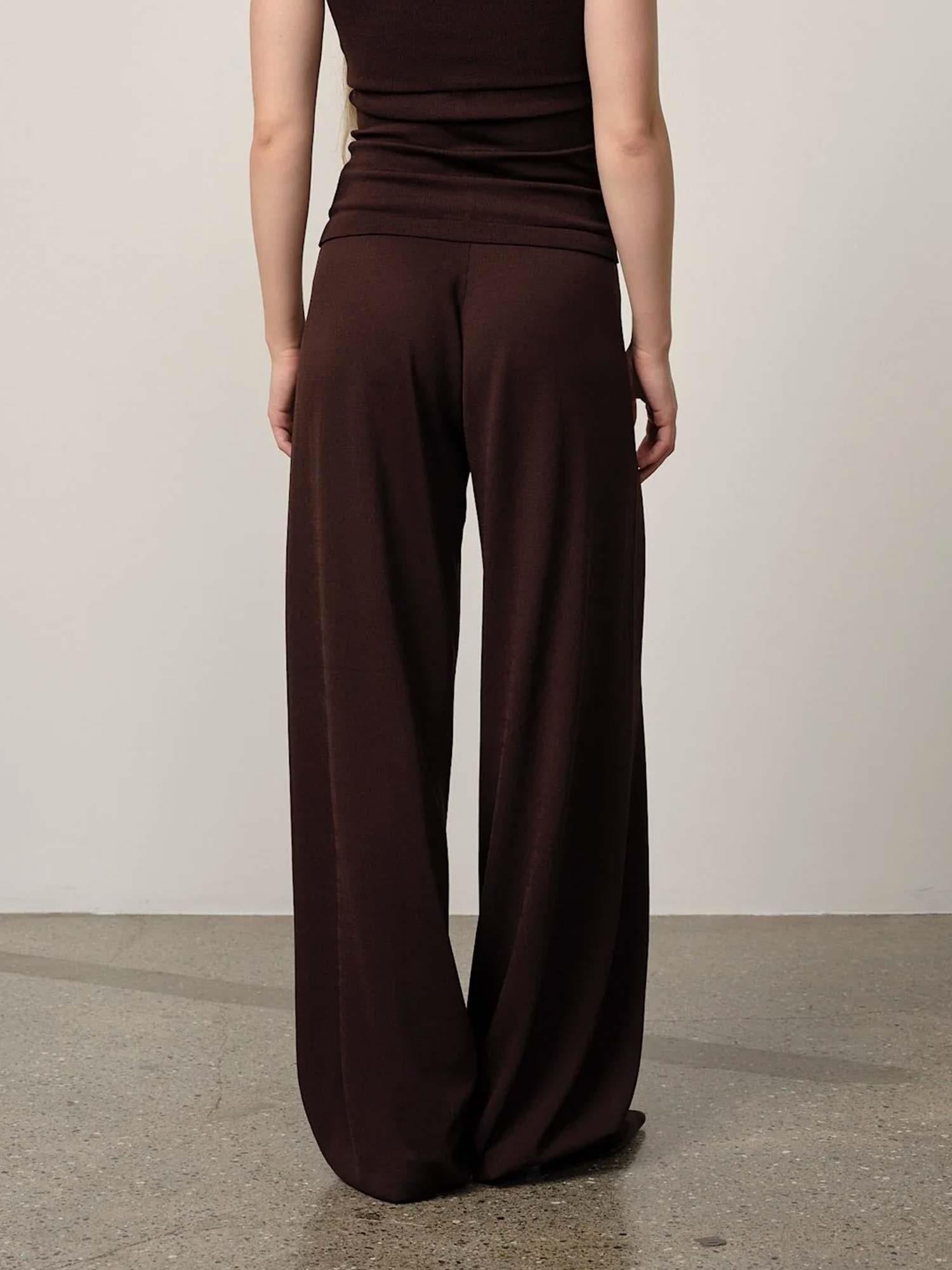 Clark Knit Pants - Coffee