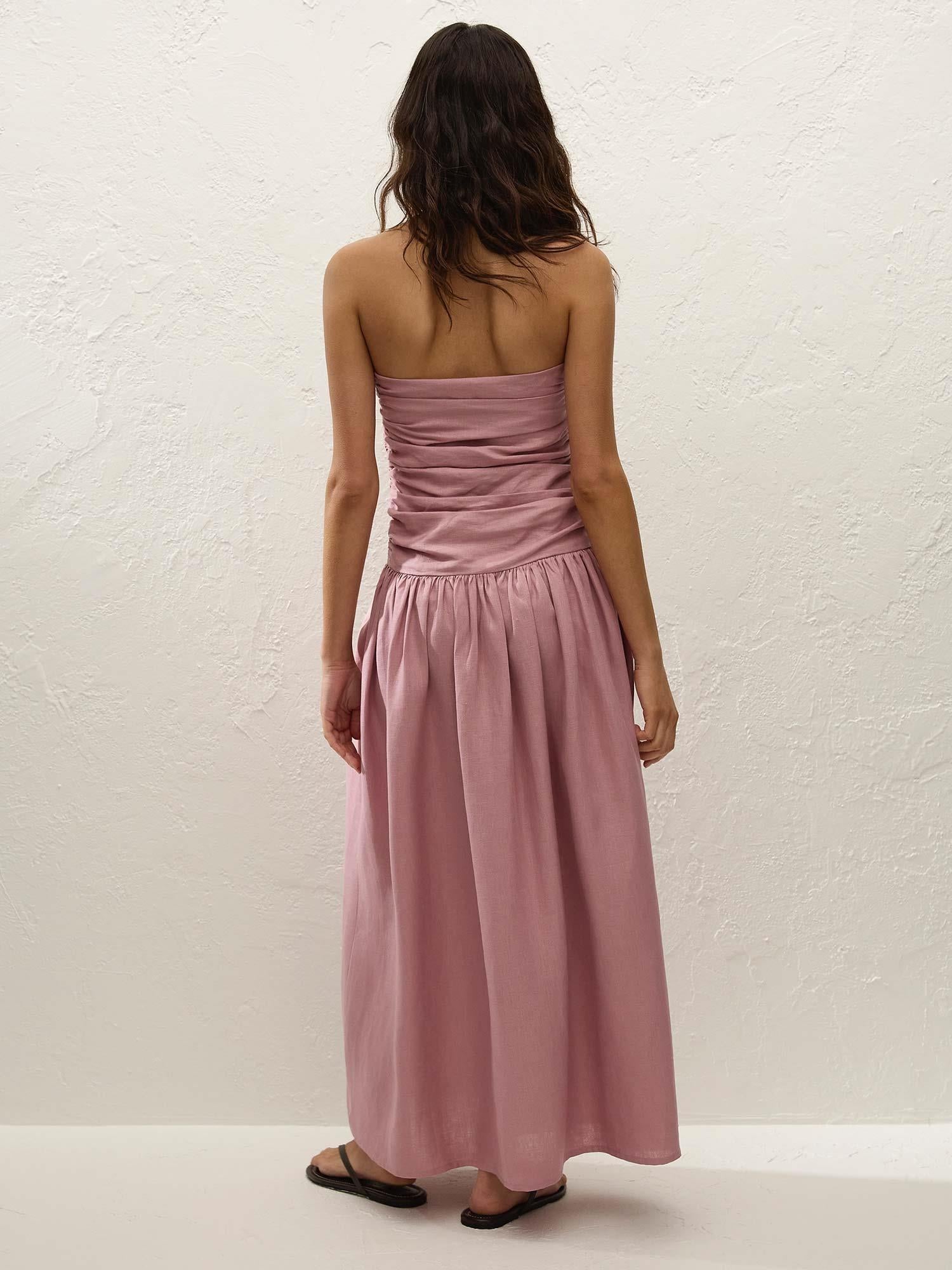 Sacha Maxi Dress - Dusty Mauve