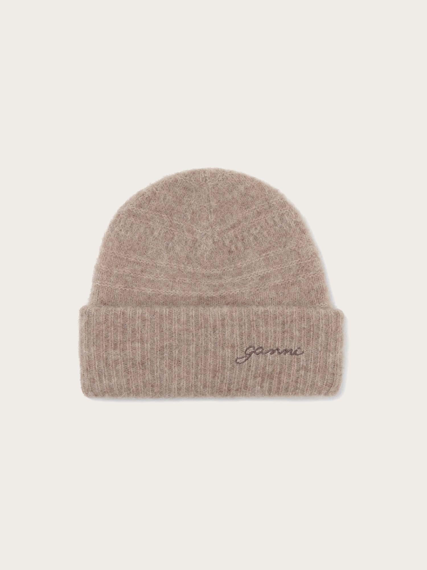 A6061 Soft wool Beanie - Almond Milk