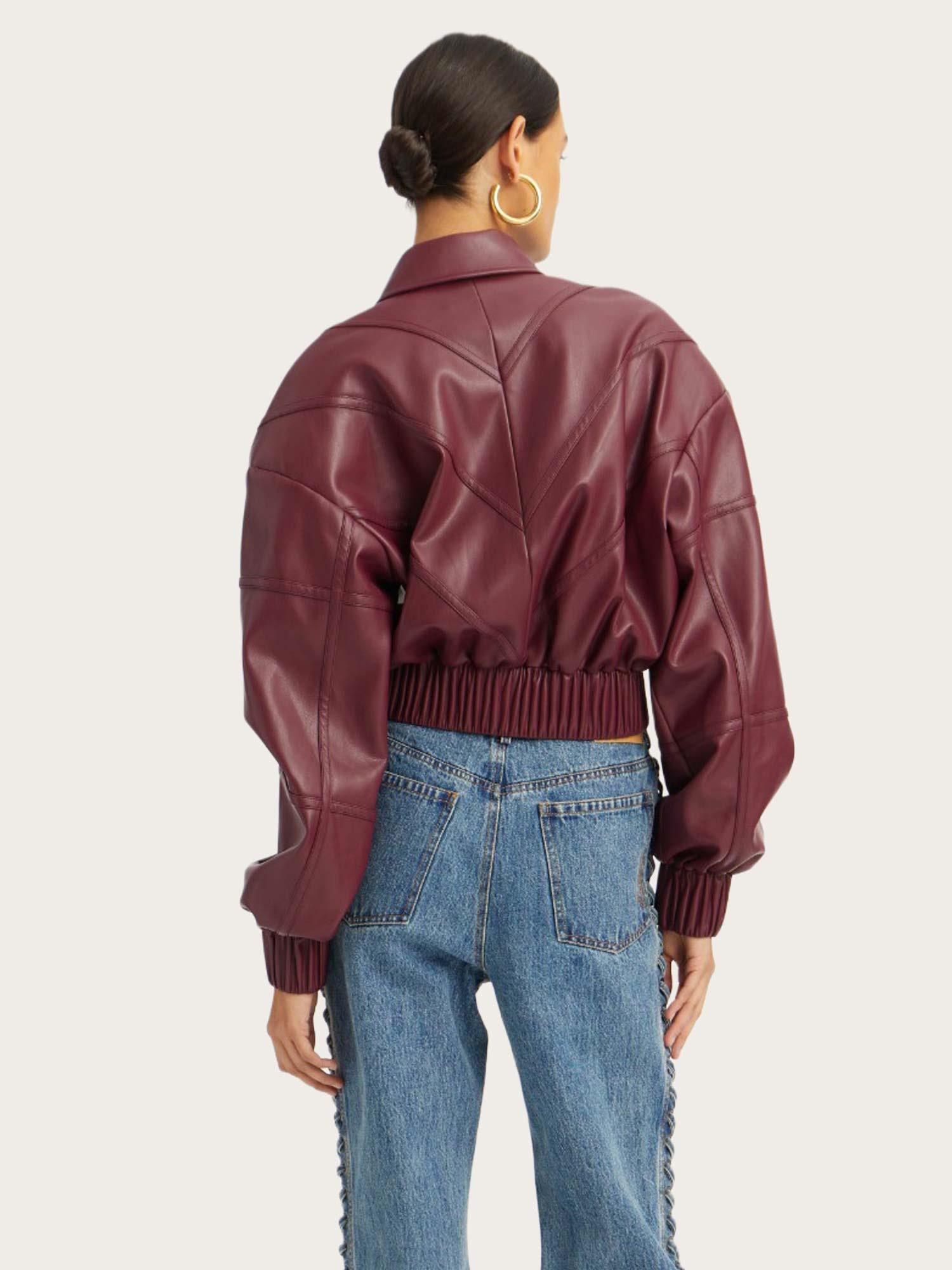 Bomber Jacket Bordeaux - Zinfandel