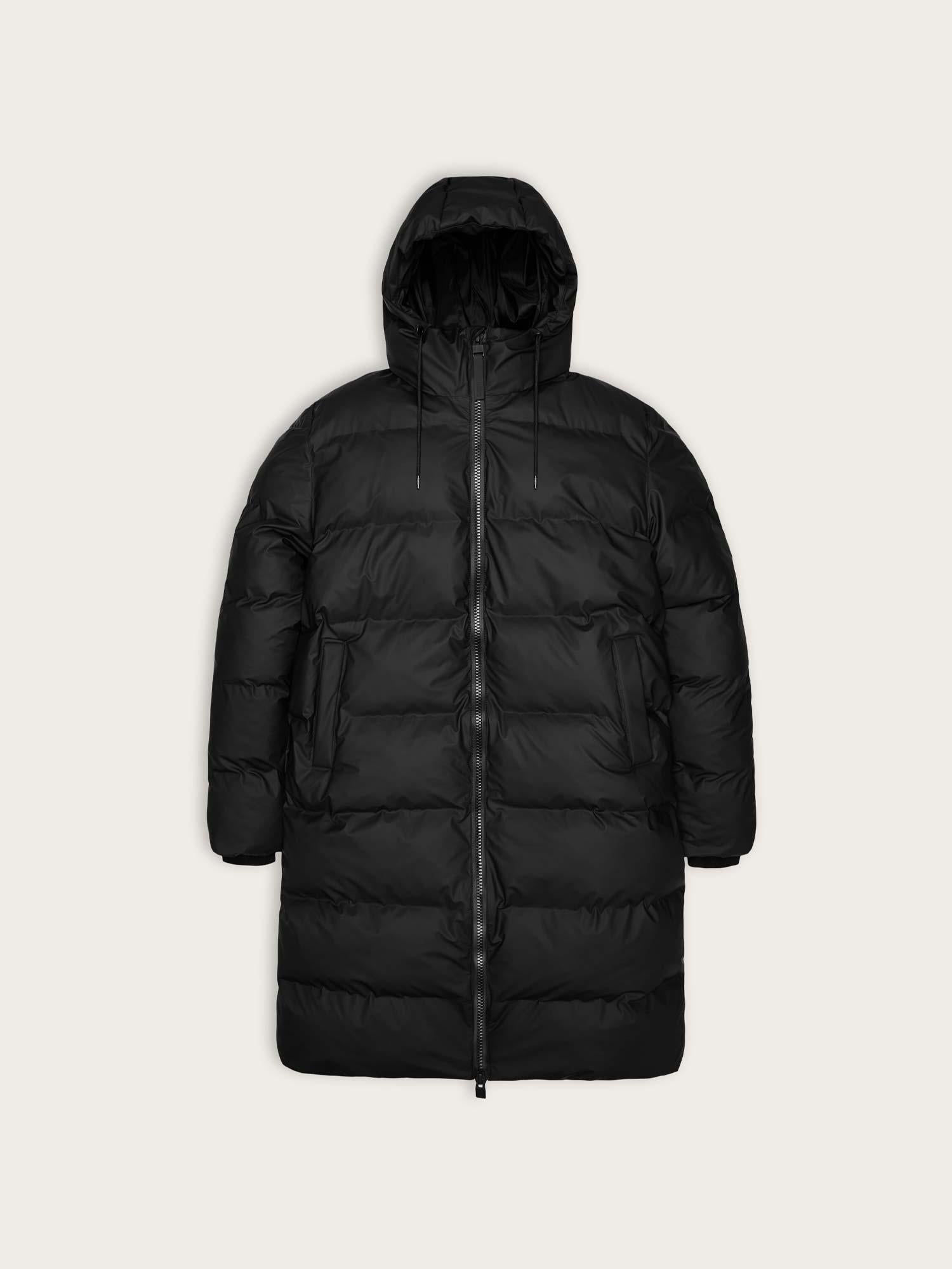 Alta Long Puffer Jacket W3T4 - Black