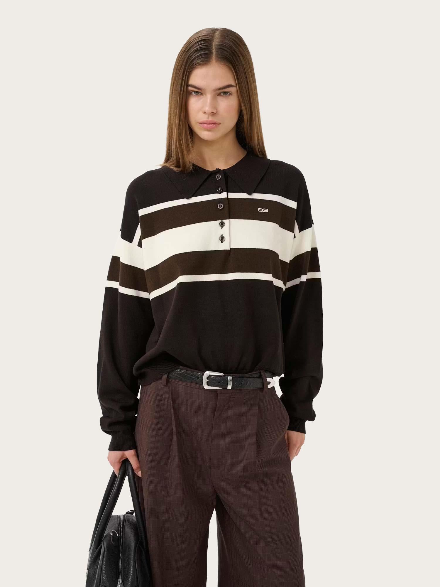 Alexu Polo Pullover - Ganache/Slate Blak