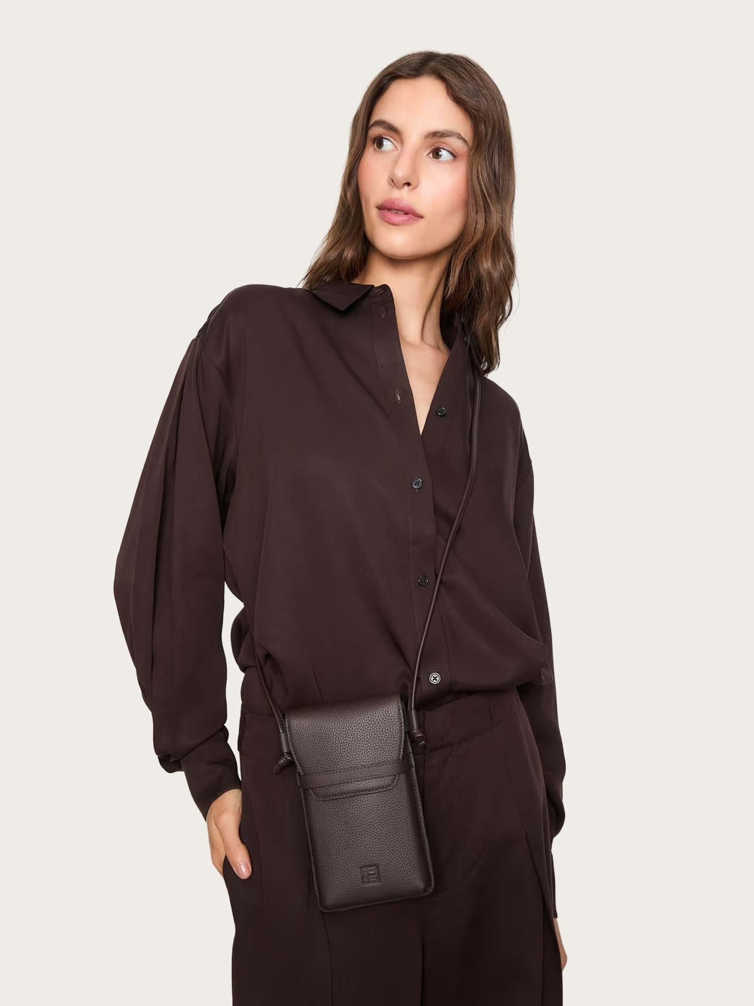Iris Shirt - Dark Brown