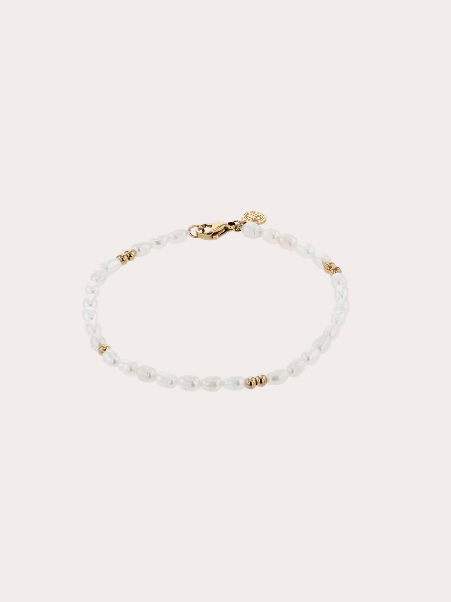 The Pearl Bracelet - Gold