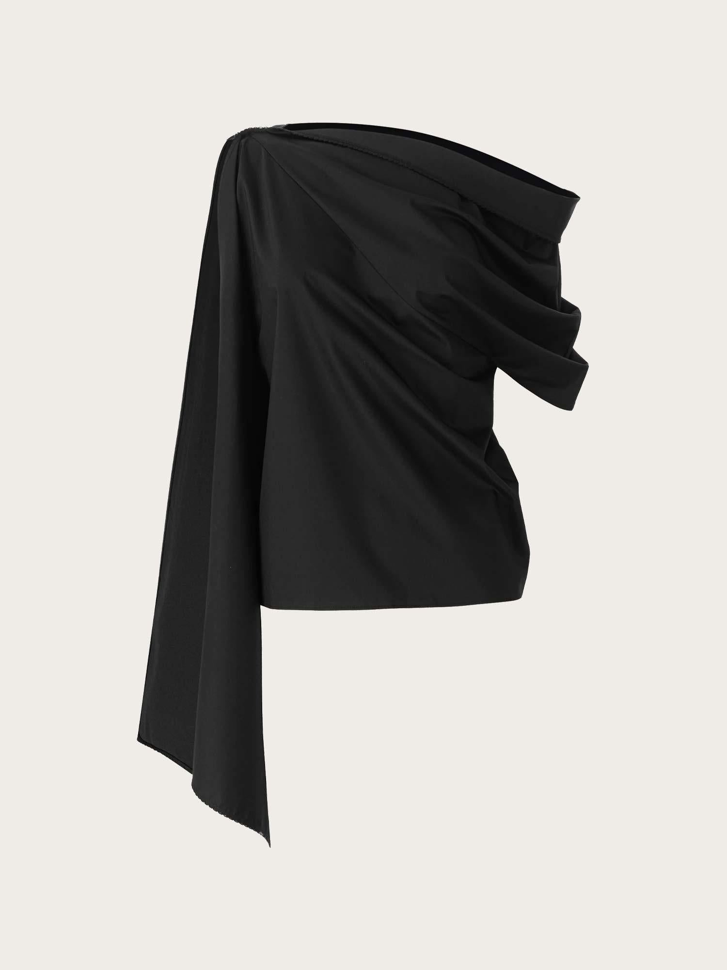 Tully Flap Top - Black