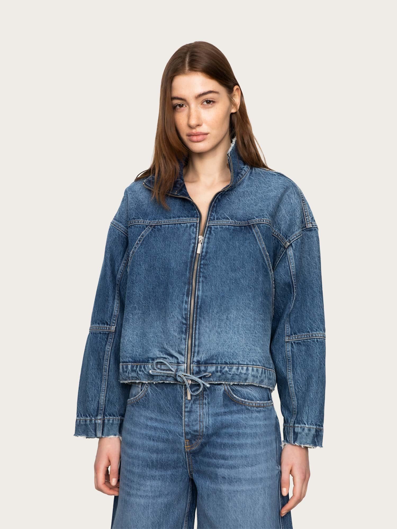 James Denim Jacket - Washed Dark Denim